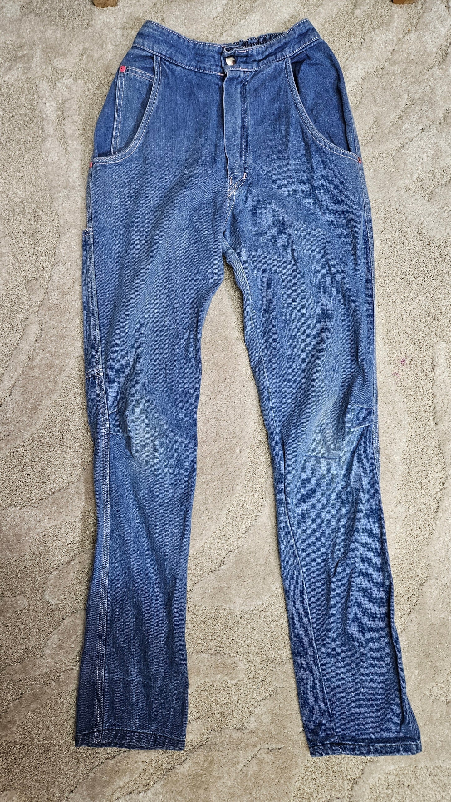 High waist vintage Denim jeans - pants