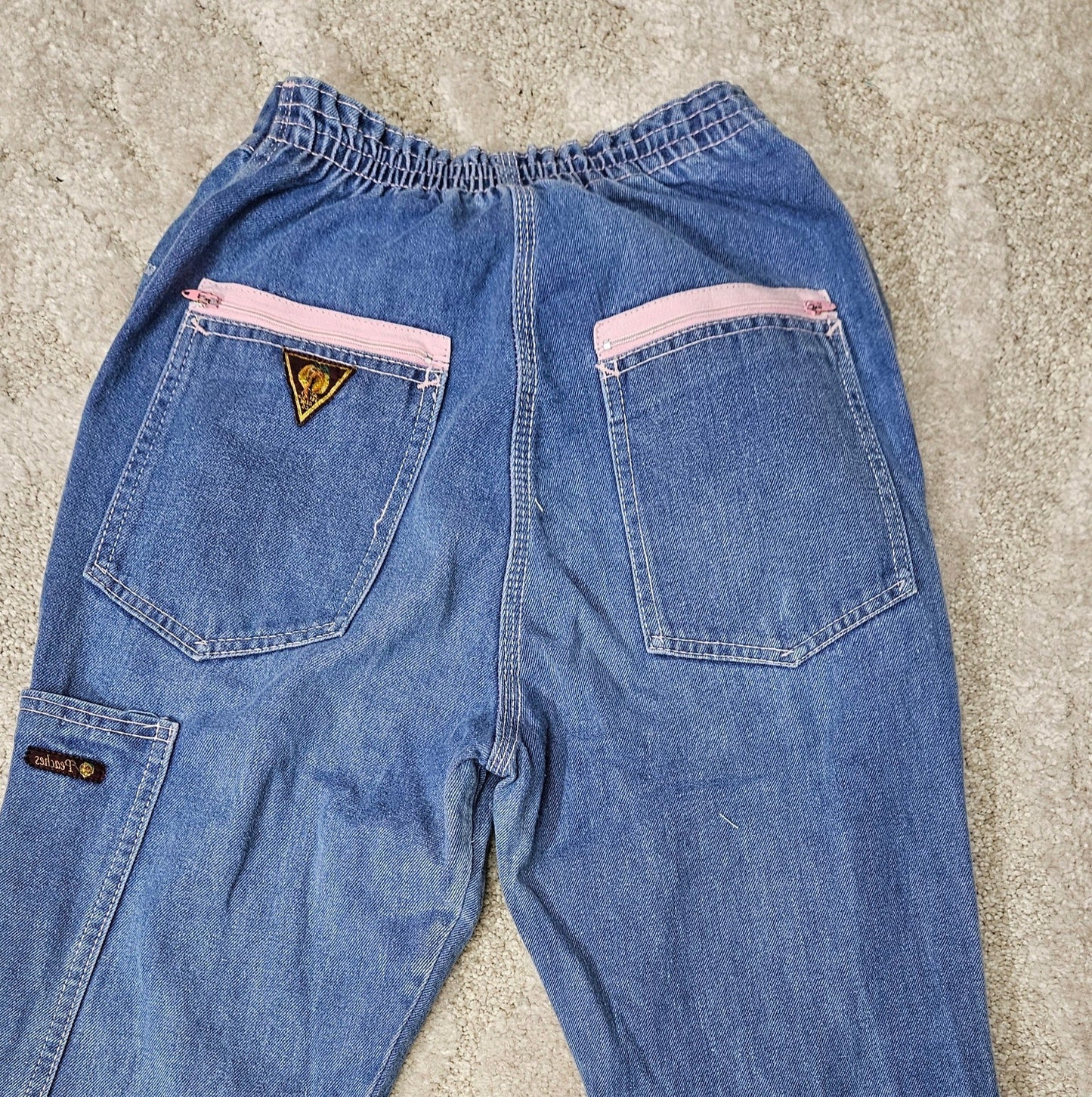 High waist vintage Denim jeans - pants