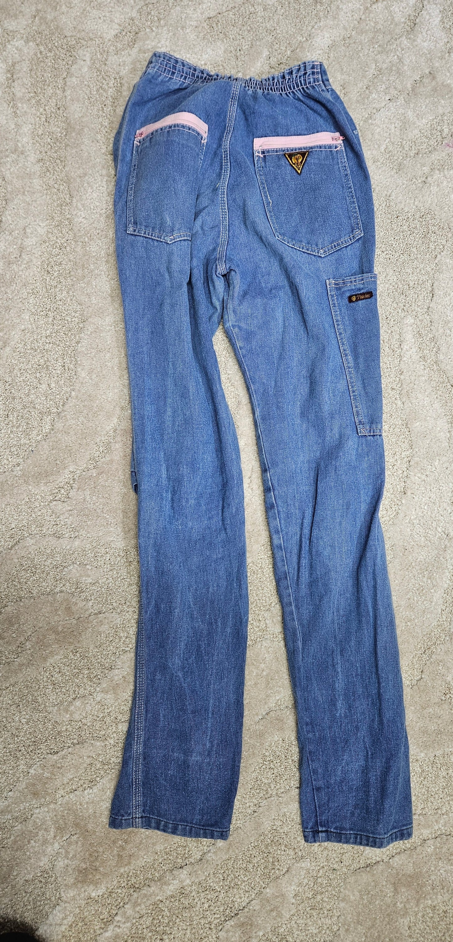 High waist vintage Denim jeans - pants