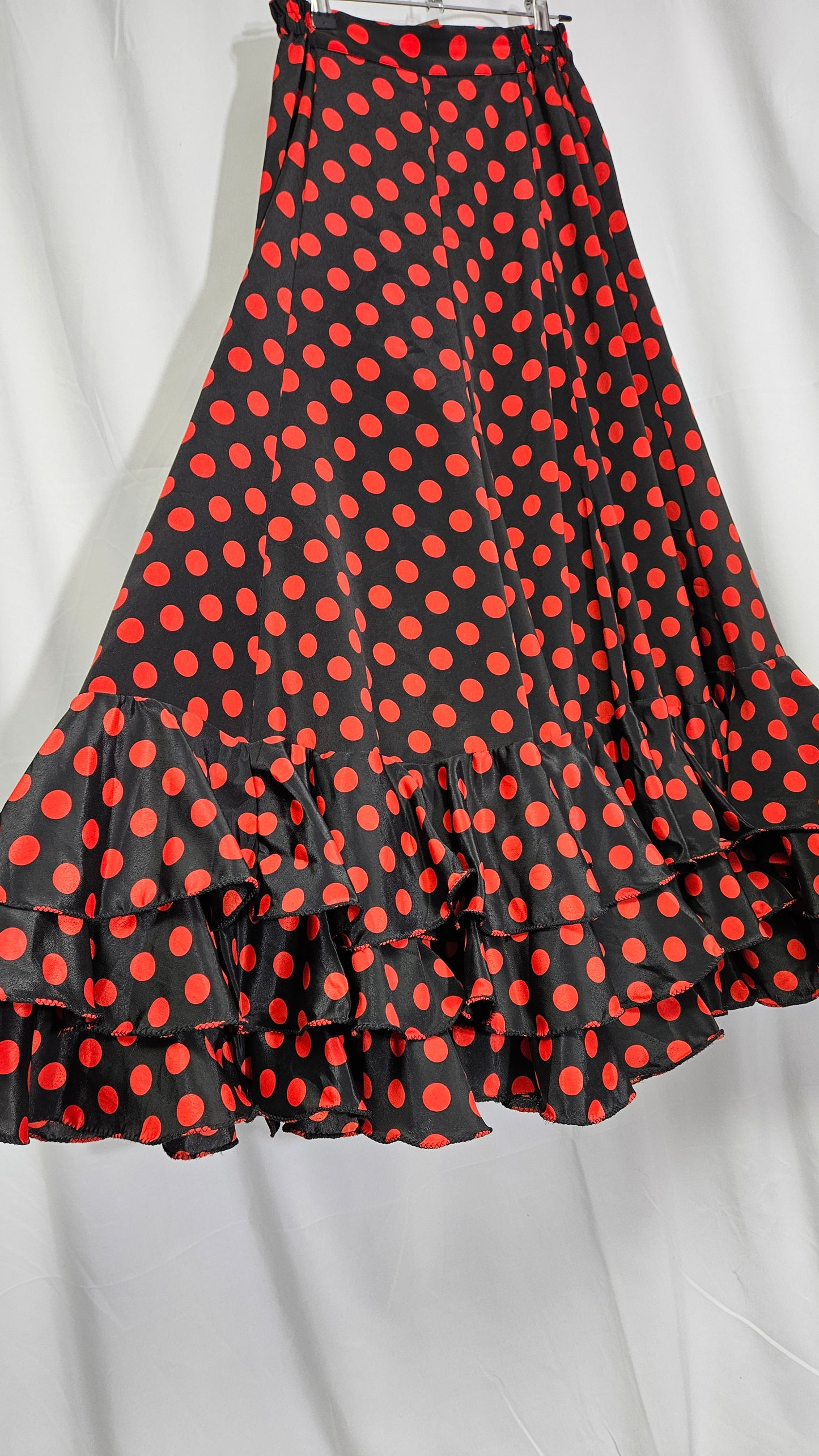 Flamenco high waisted Hip Flounce skirt Is A Popular Dance Wear