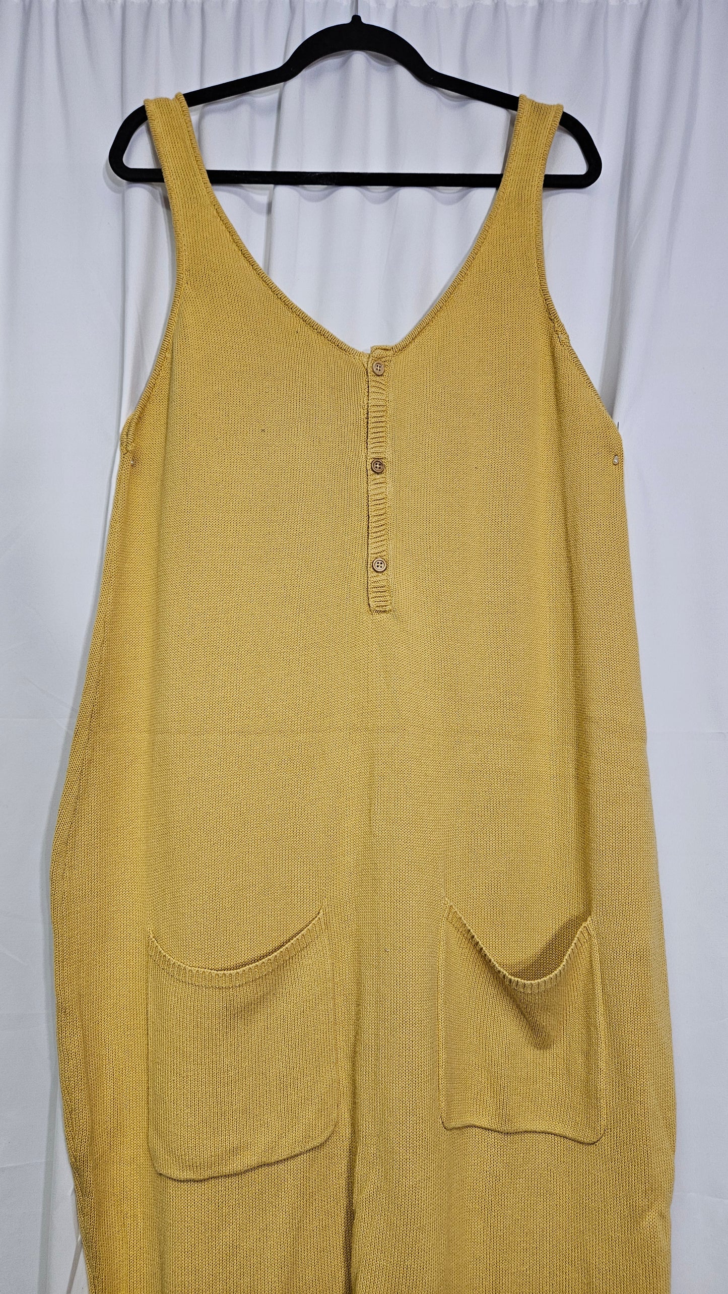 Yellow casual Jumpsuit - Second Hand