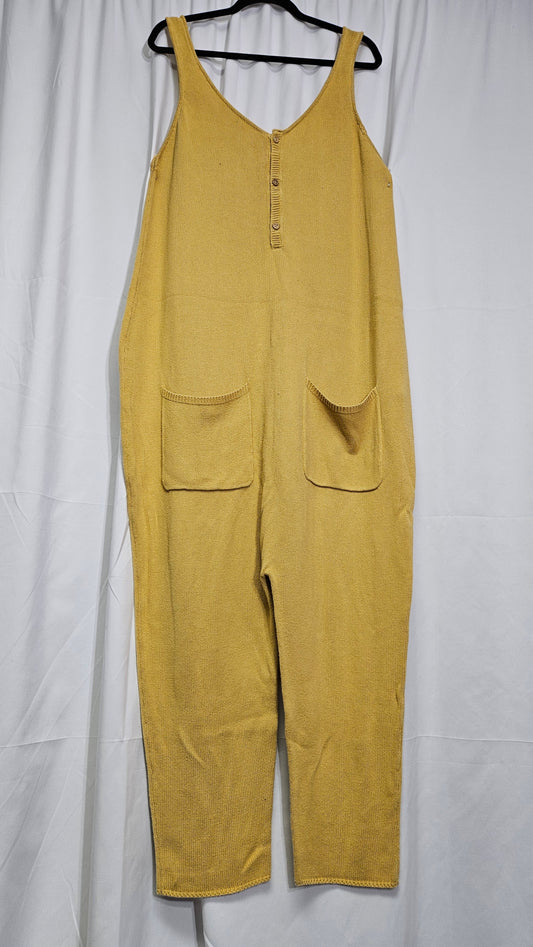 Yellow casual Jumpsuit - Second Hand