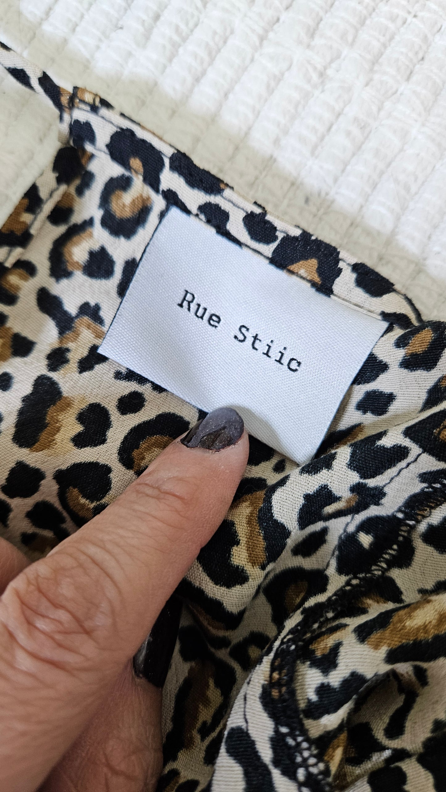 Rue Stiic Desert Leopard Midi Dress - Cami Dress