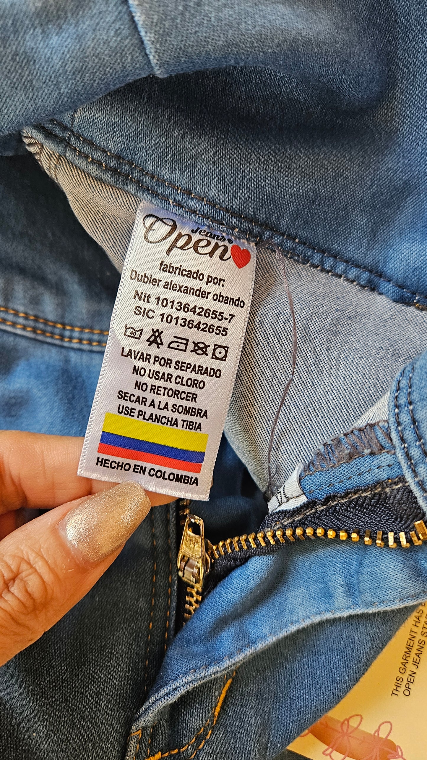 Colombian butt-lifting Denim Pants Jeans