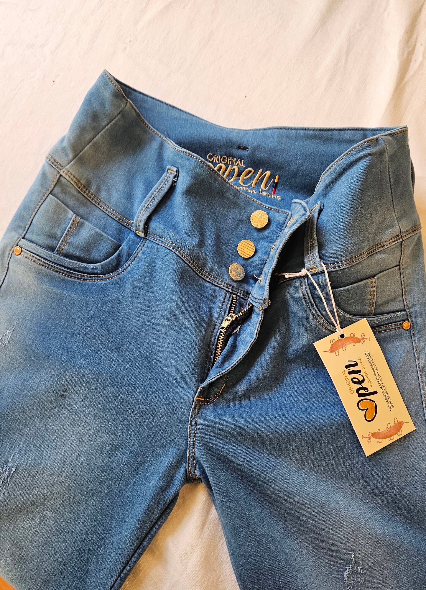 Colombian butt-lifting Denim Pants Jeans