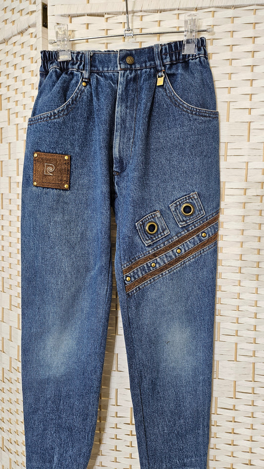 Pierre Cardin High waist vintage Denim jeans - pants