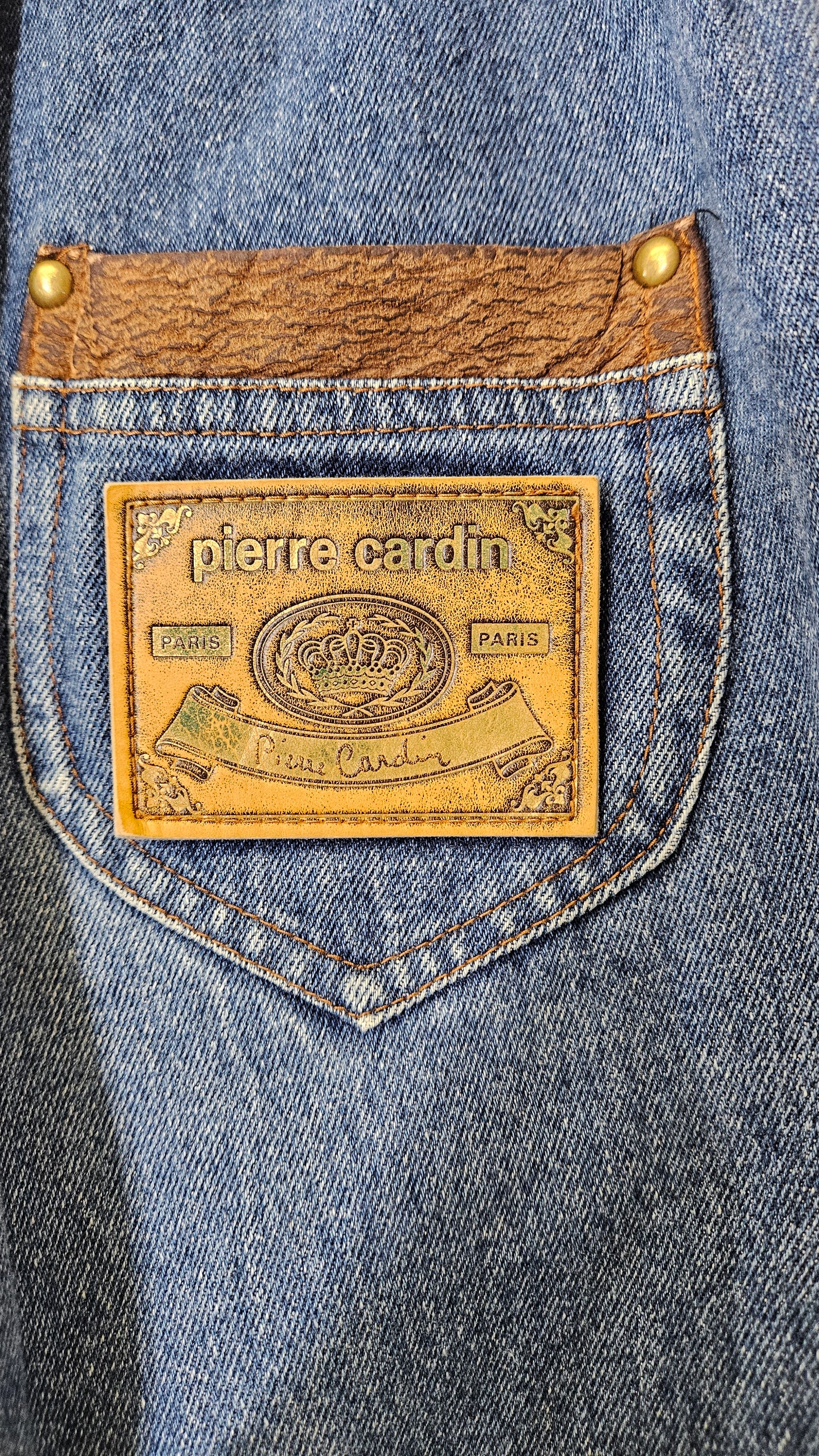 Pierre Cardin High waist vintage Denim jeans - pants