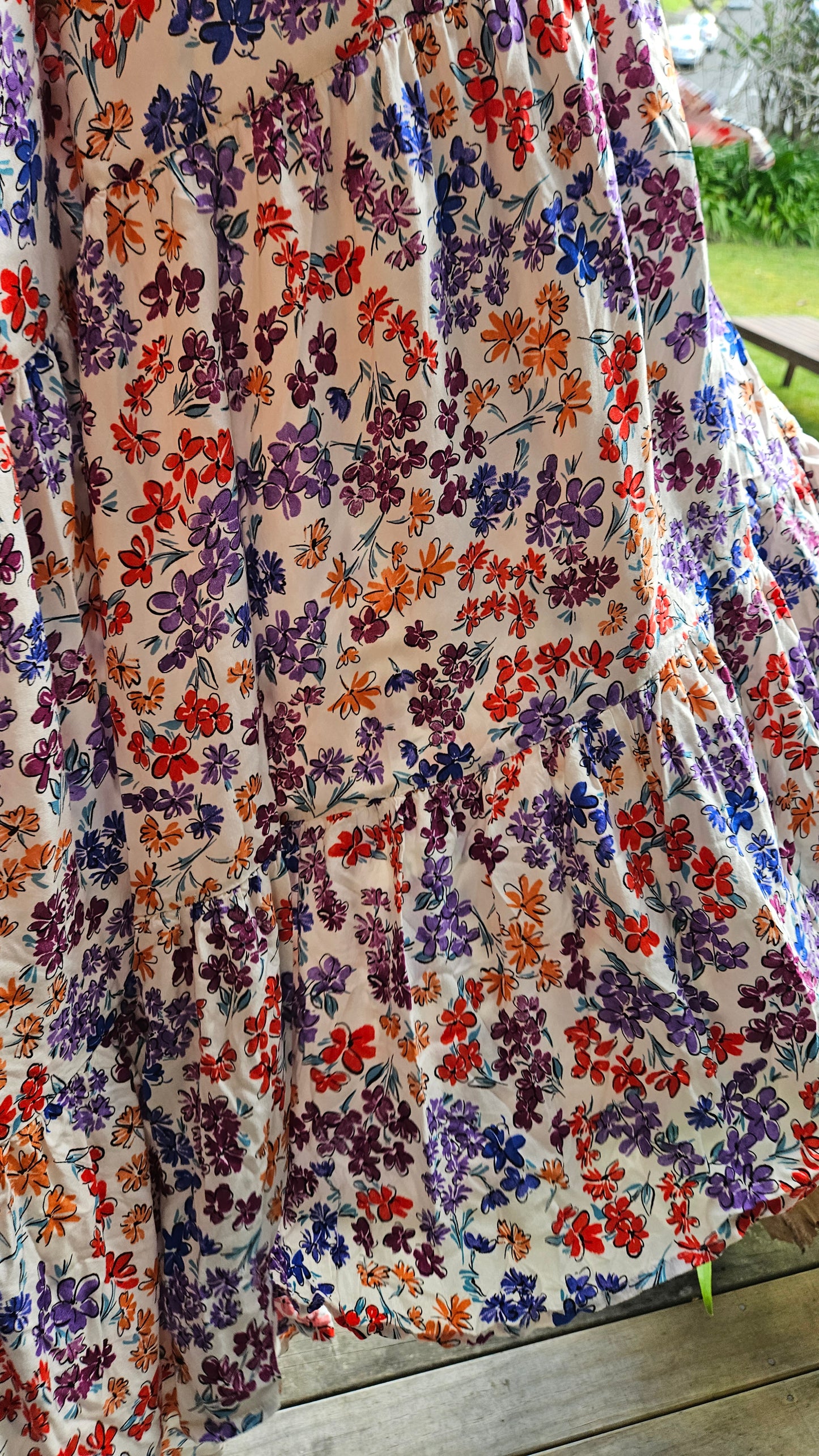 Floral long dress Size 18 - Plus Size Dress