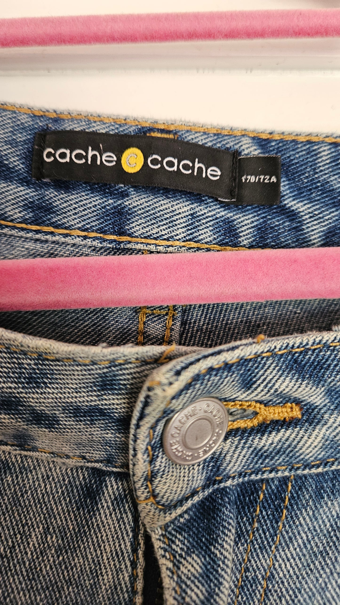 Mom Ripped Denim Pants - Jeans cache C cache brand