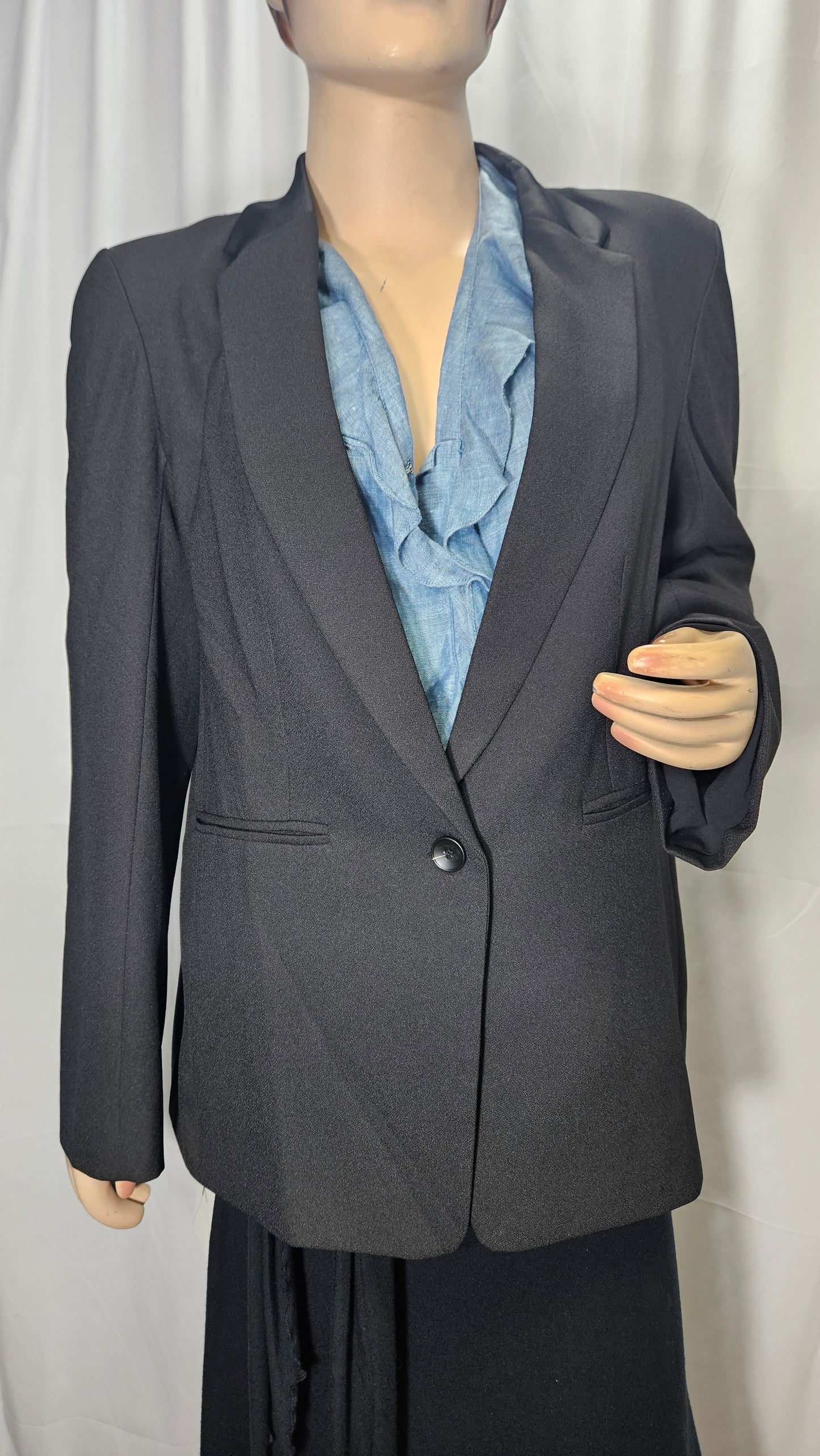 Black X-plain brand Blazer