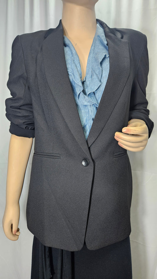 Black X-plain brand Blazer