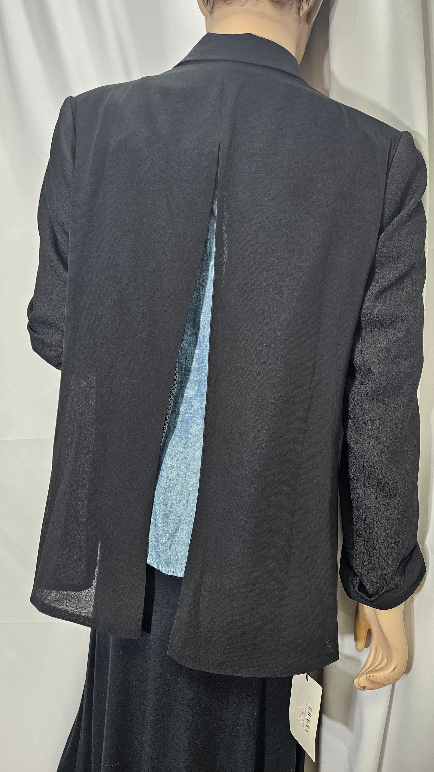 Black X-plain brand Blazer