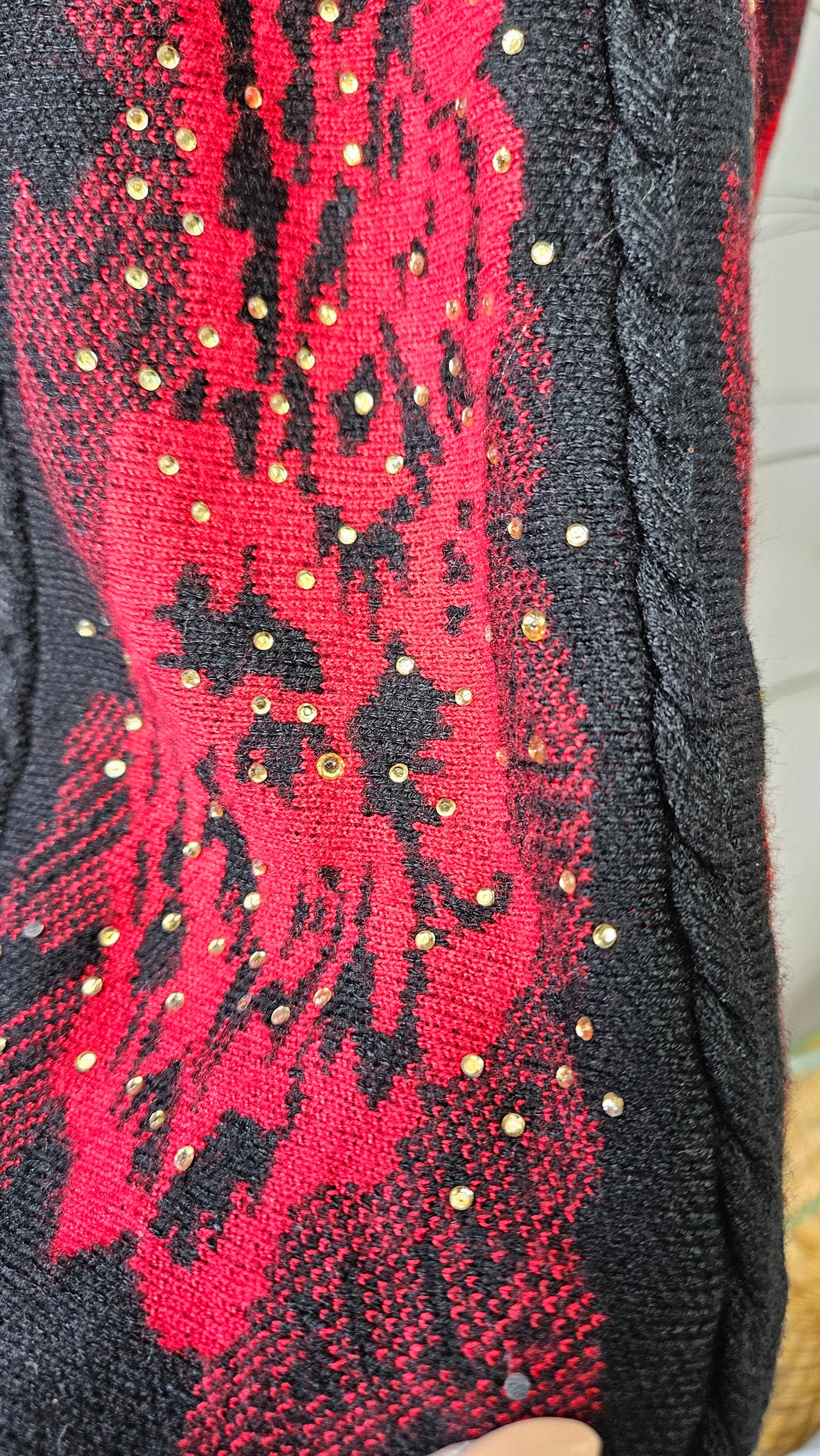 Black and red preloved Dress