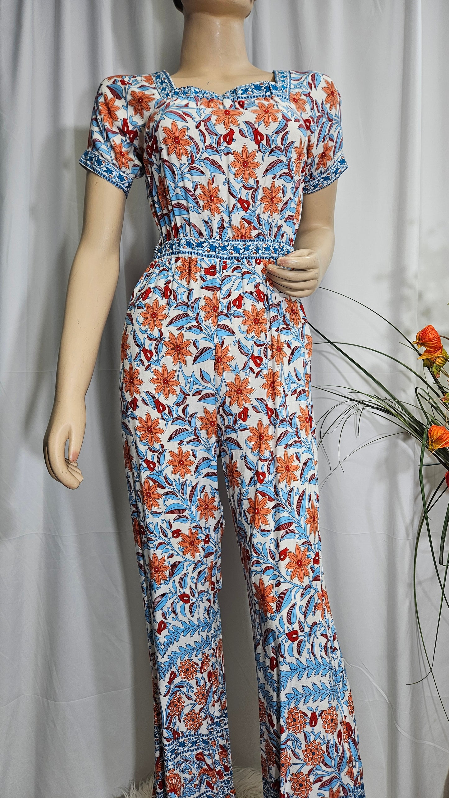 Wide Leg bohemian Jumpsuit - buy Preloved Jumpsuit - used jumpsuit