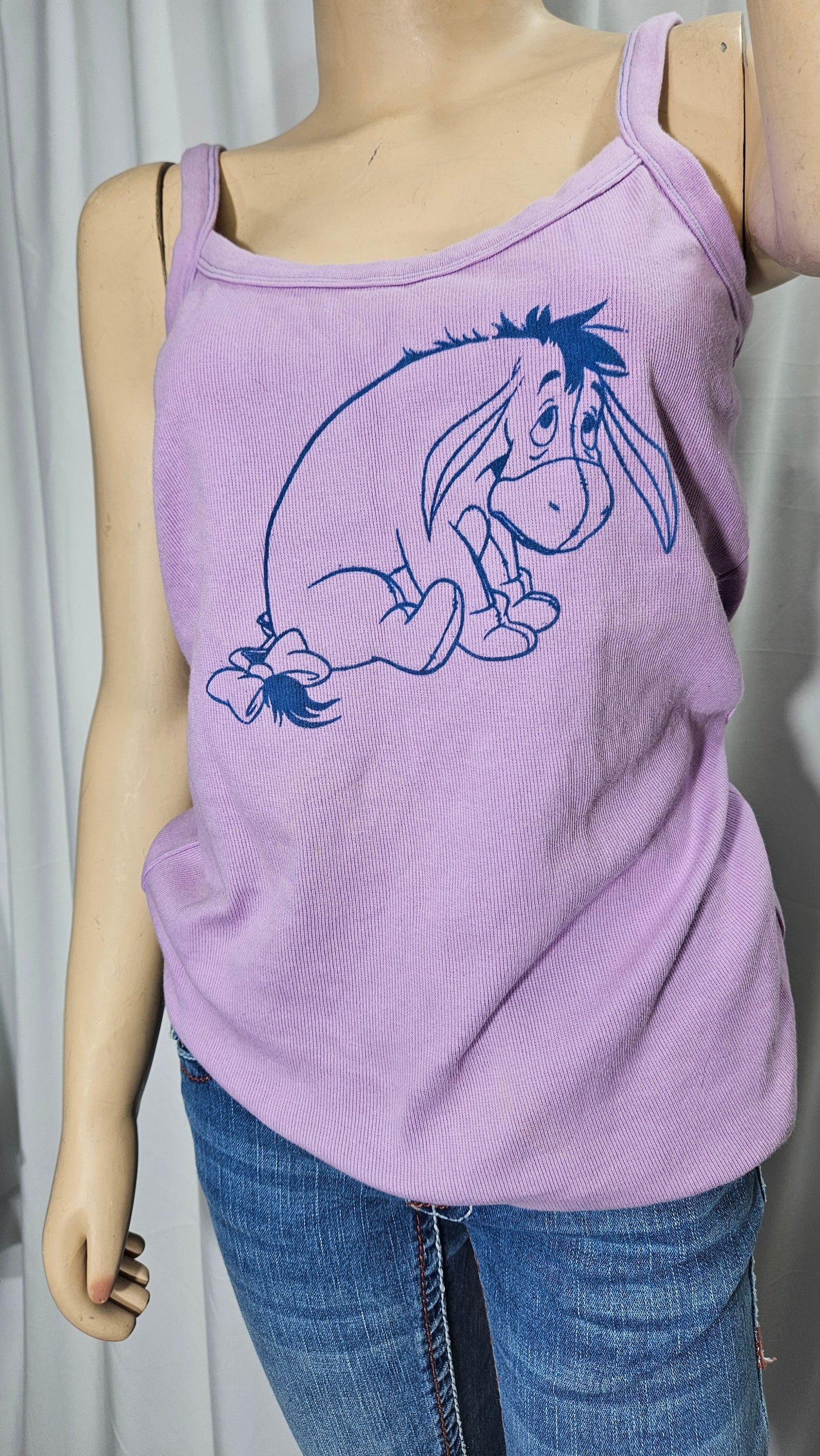 Women's Disneyland Purple Winnie The Pooh Cami Top