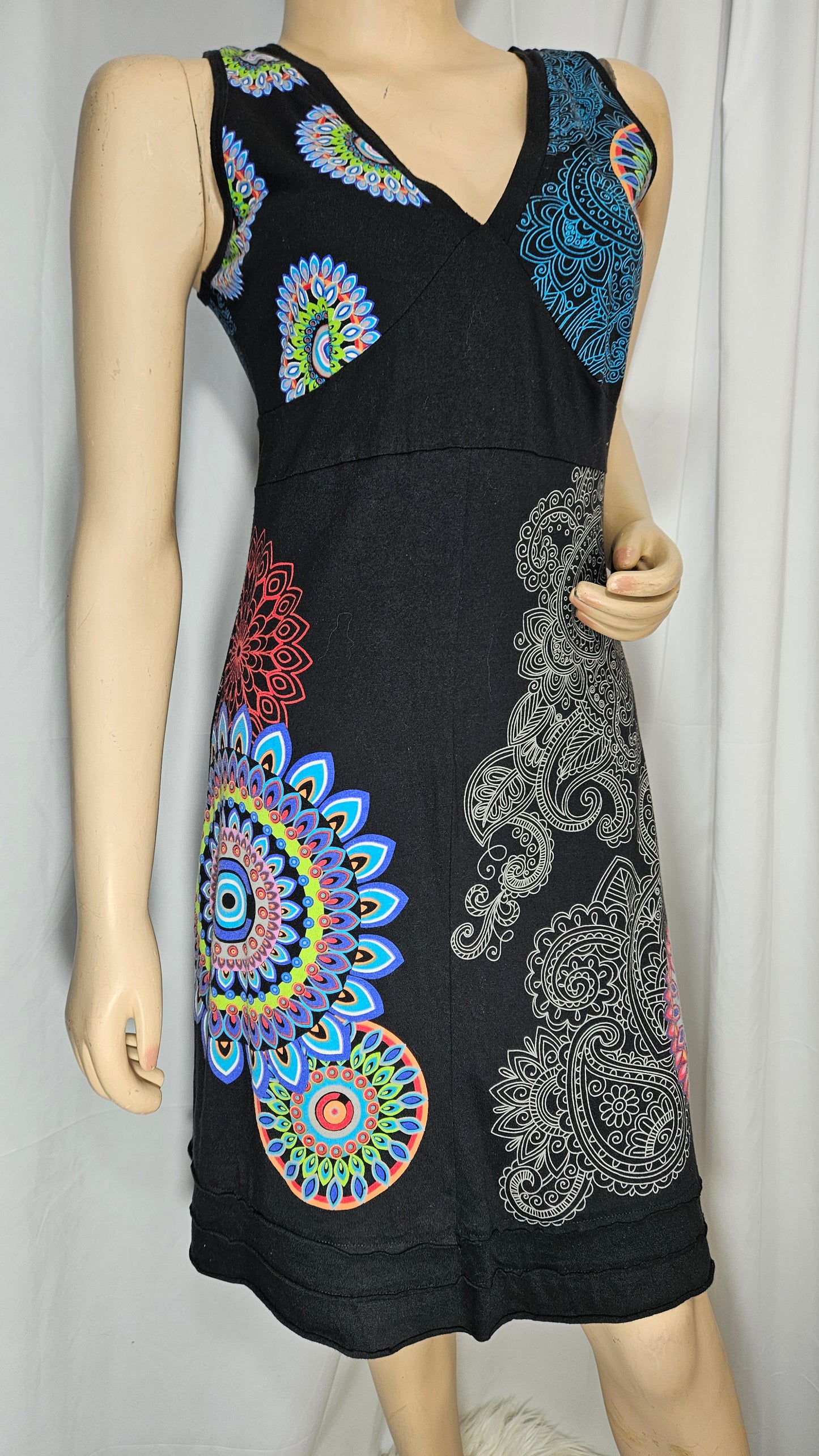 Desigual ladies sleeveless dress size 38  Preloved Dress