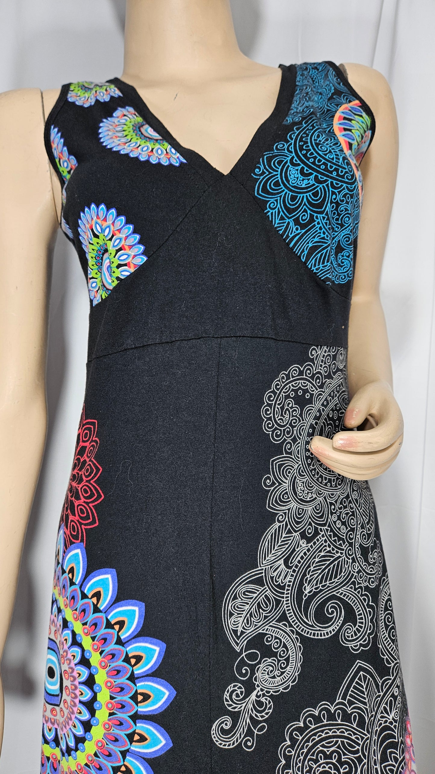 Desigual ladies sleeveless dress size 38  Preloved Dress