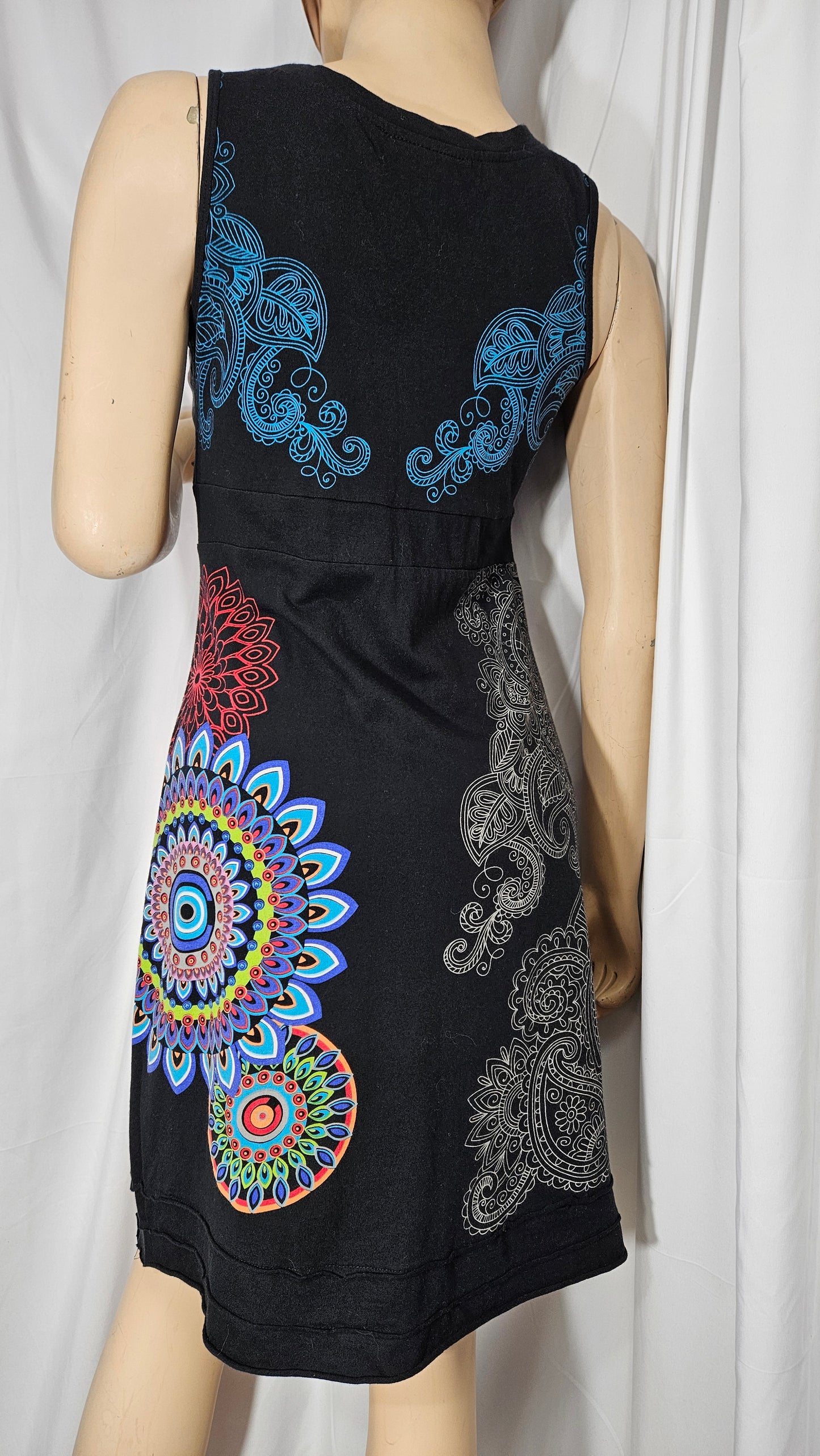 Desigual ladies sleeveless dress size 38  Preloved Dress