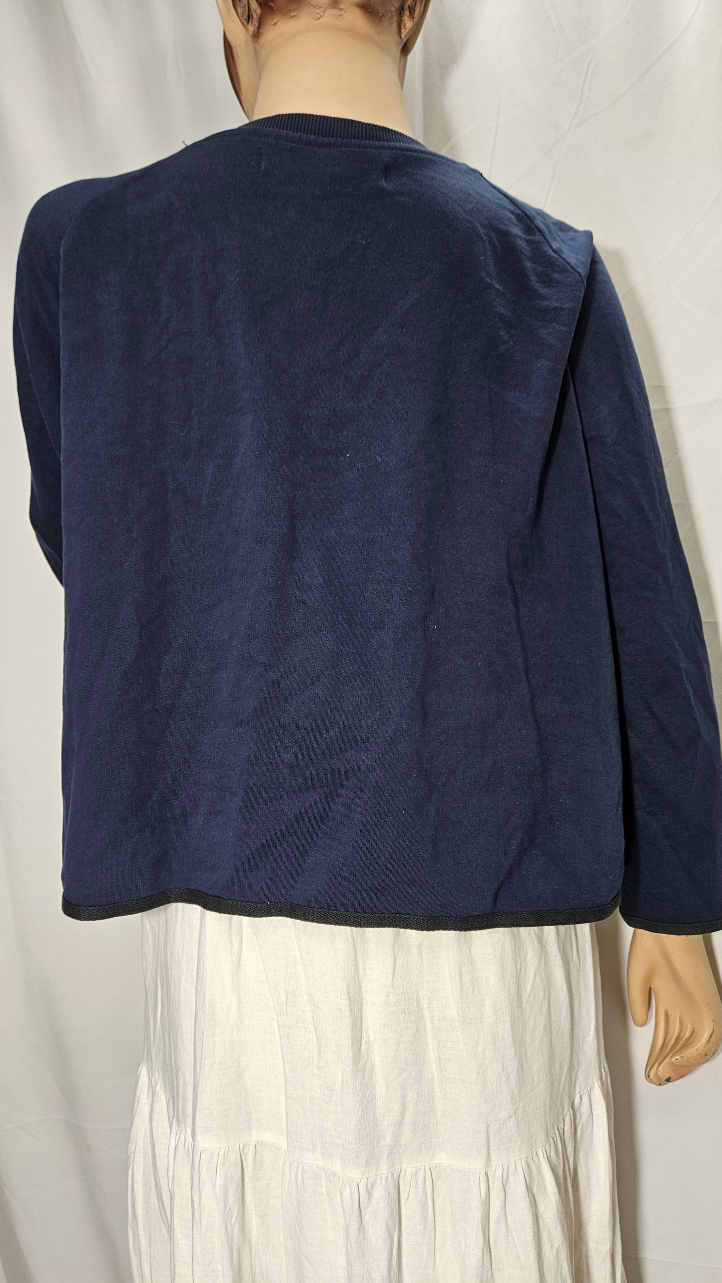 Trelise Cooper sweater - Blue crewneck Pullover by Trelise Cooper