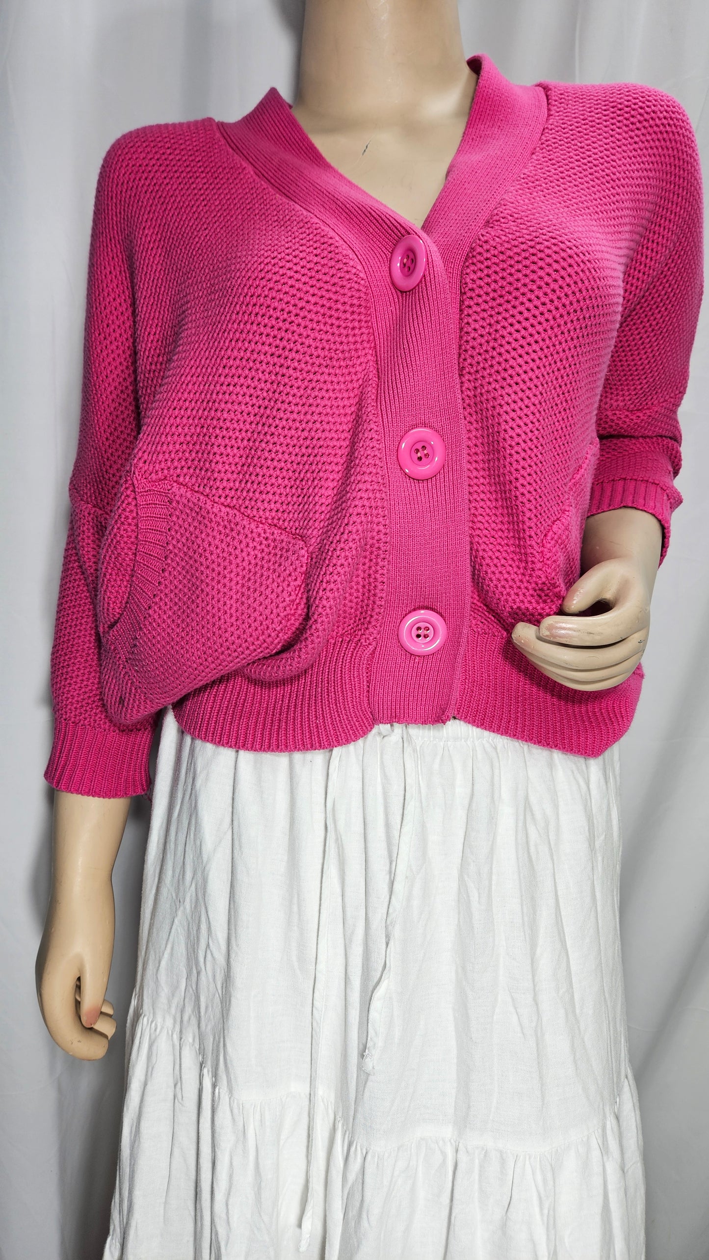 Vintage pink coat - Preloved Cardi Coat