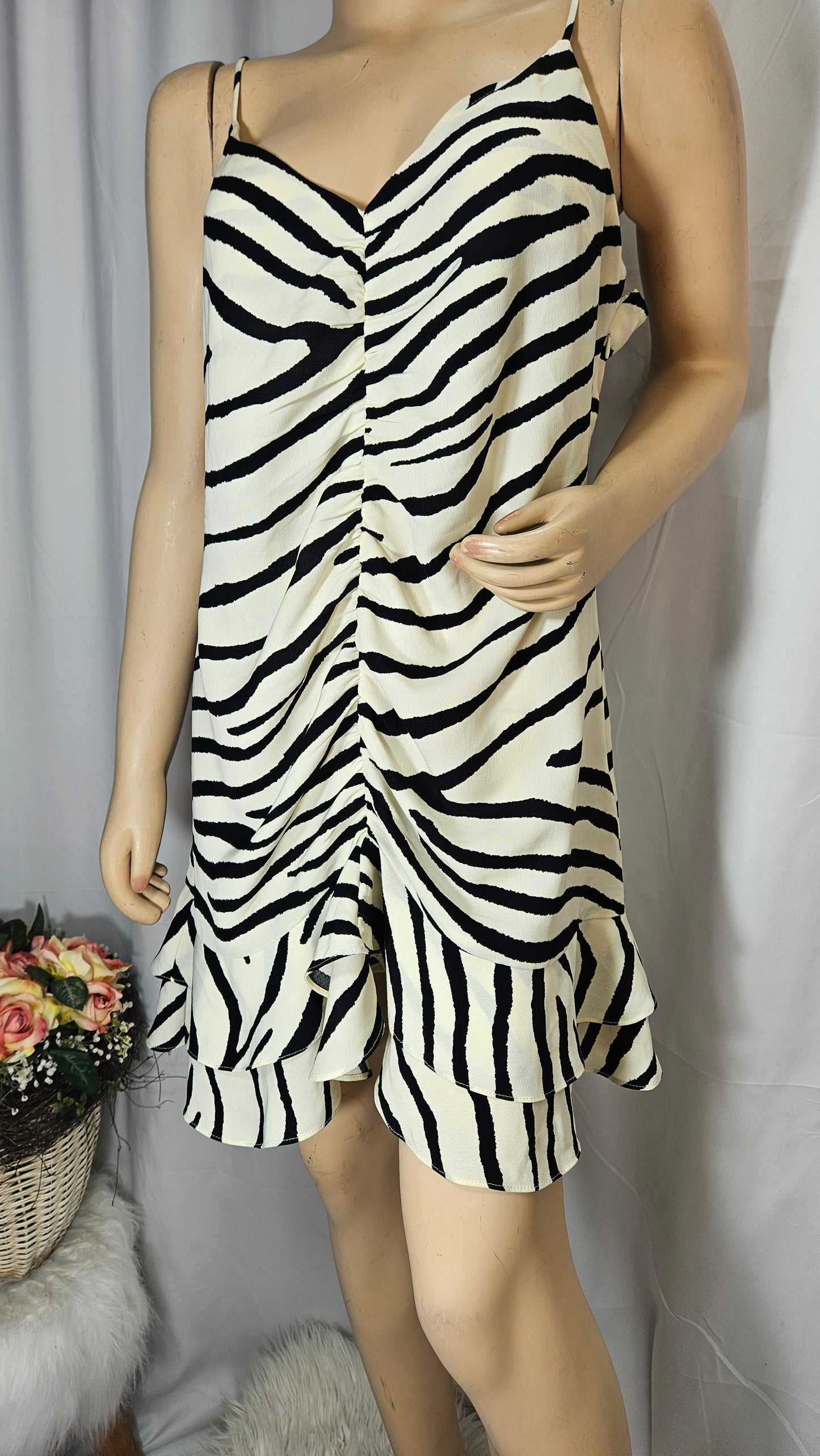 Zebra Print H&M Dress - Preloved Dress