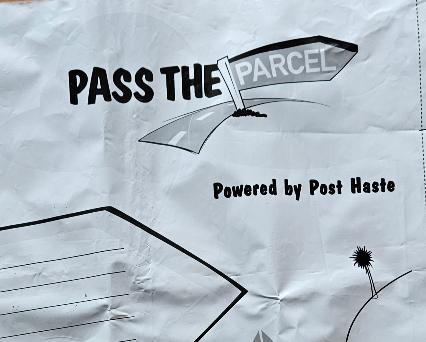 OOPS I FORGOT TO PAY A LARGE BAG COURIER