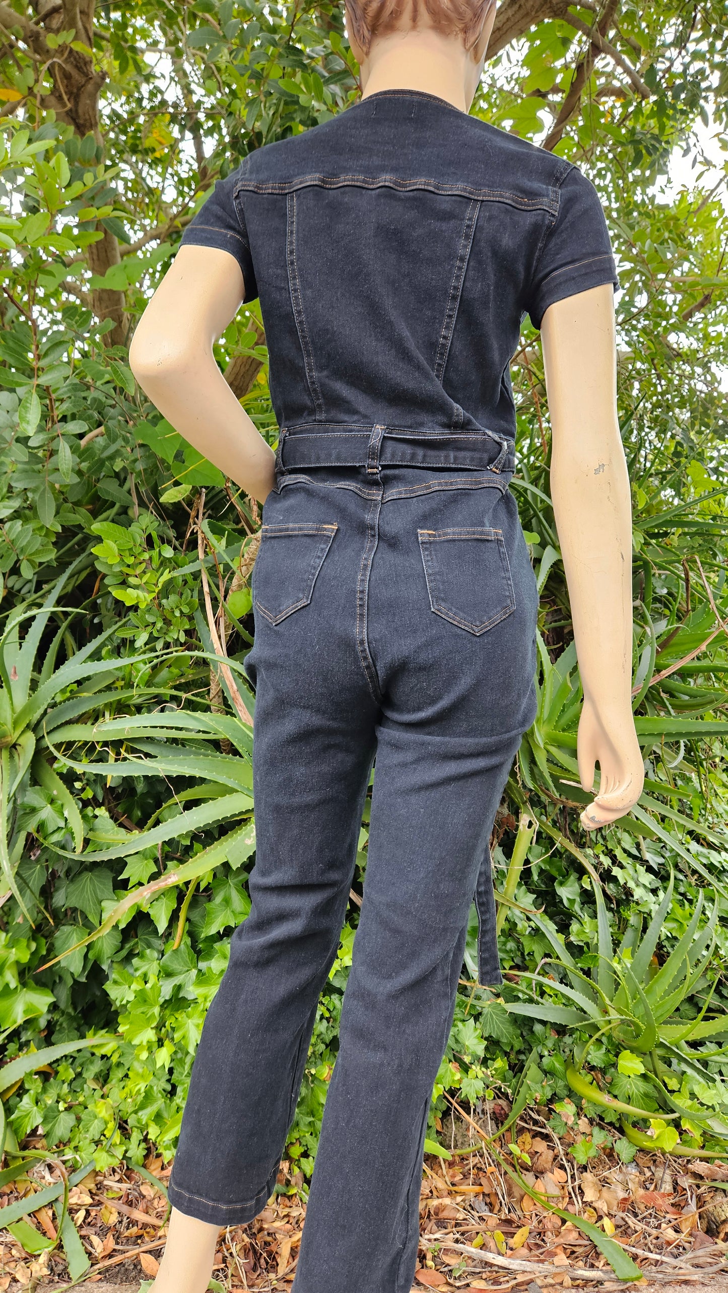 Denim Jumpsuit - Preloved Jumpsuit - used jumpsuit