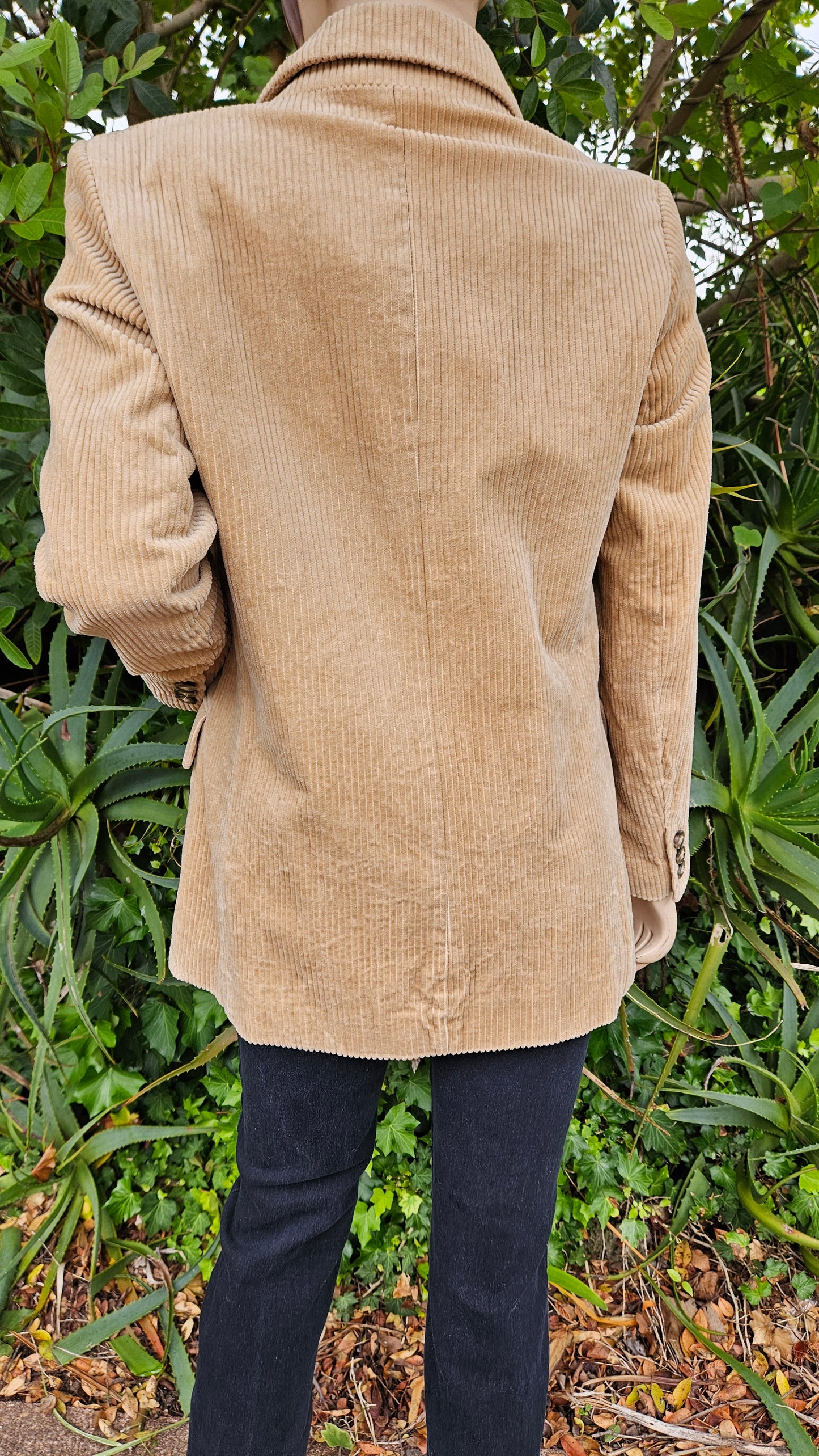 Stunning preloved H&M Corduroy Blazer Tan Jacket