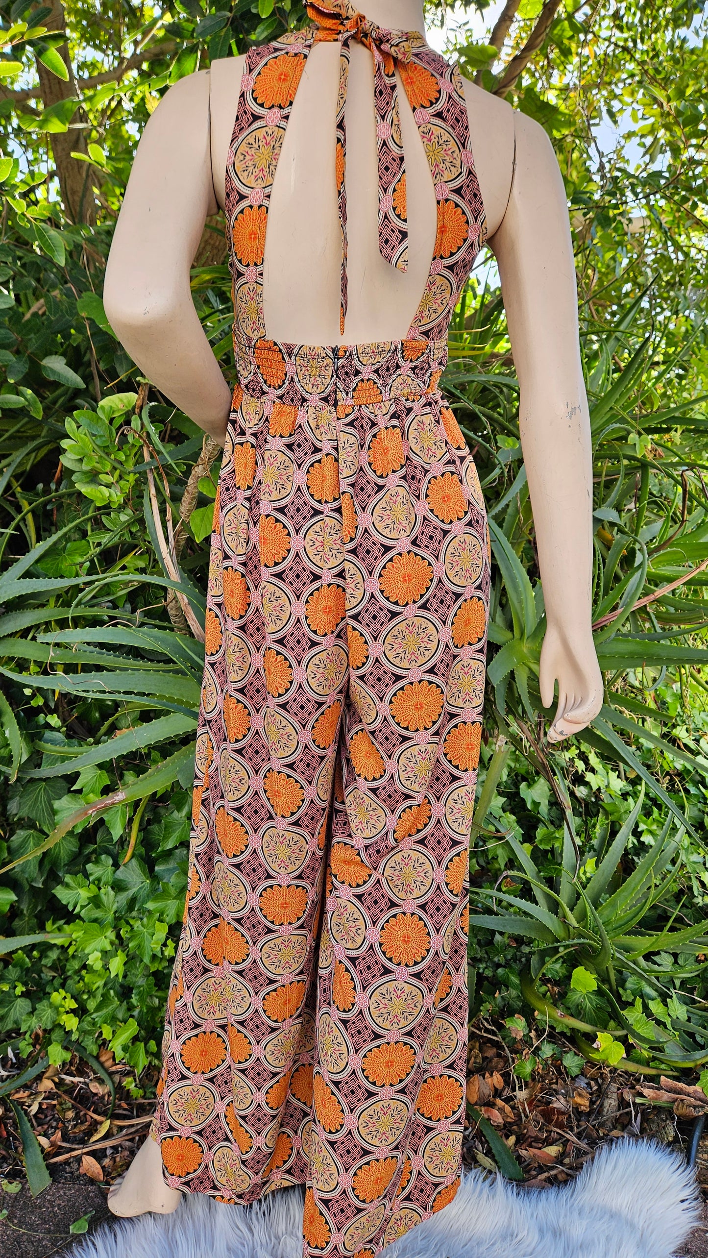 Bohemian wide Leg Jumpsuit - buy Preloved Jumpsuit - used jumpsuit