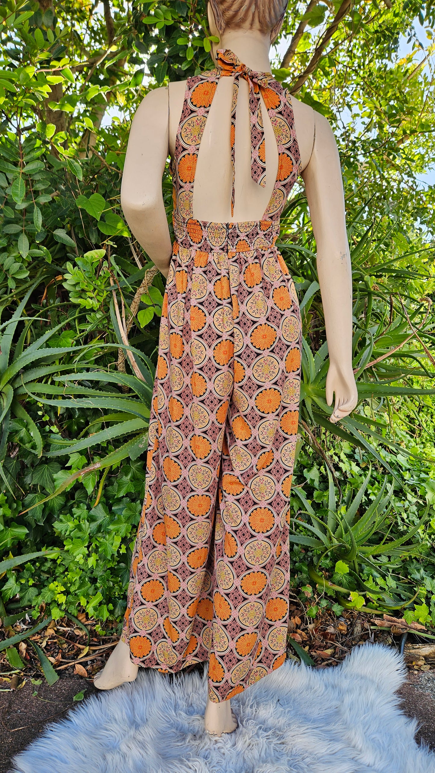 Bohemian wide Leg Jumpsuit - buy Preloved Jumpsuit - used jumpsuit