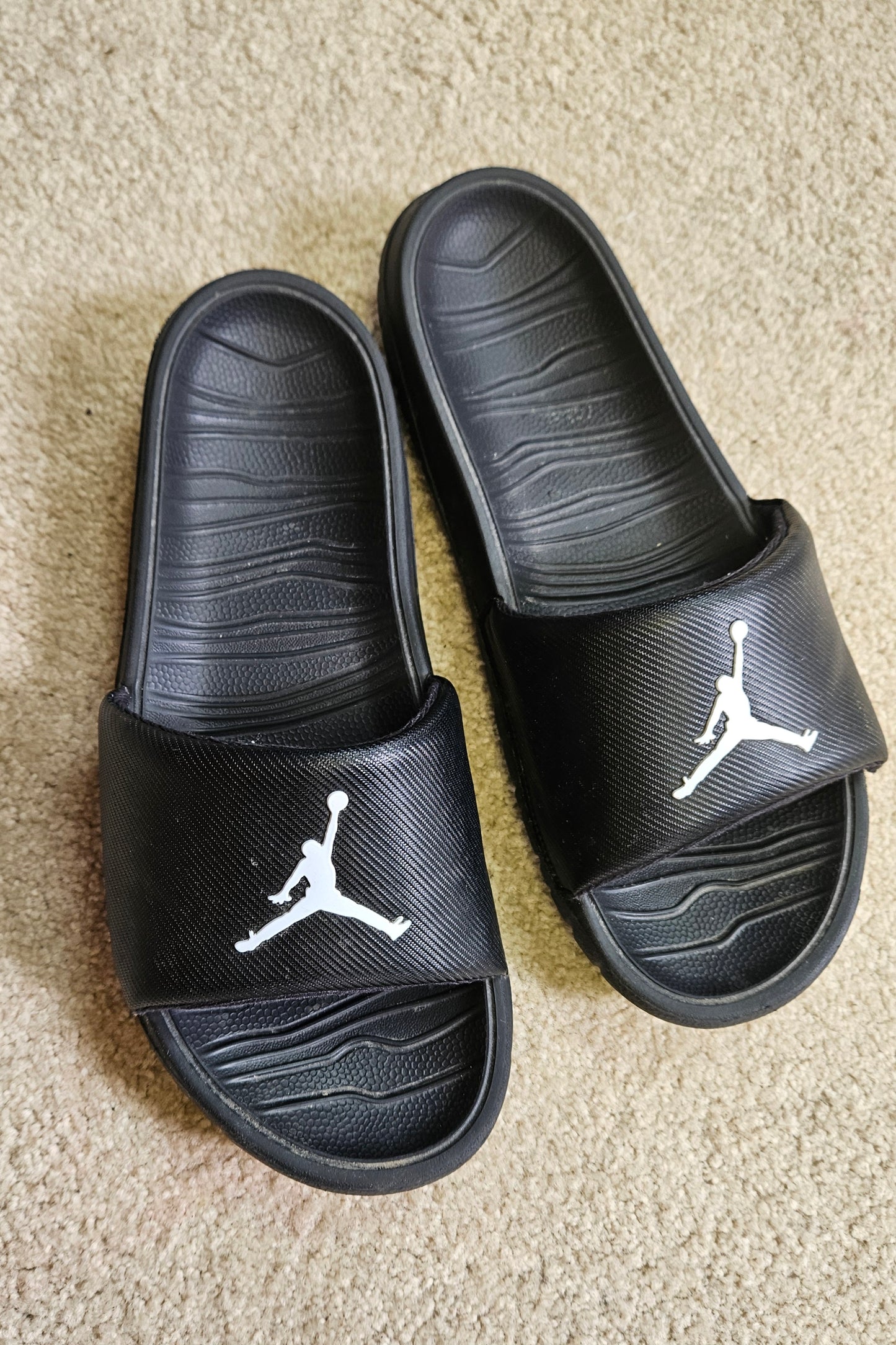 Jordan slides black - shoes