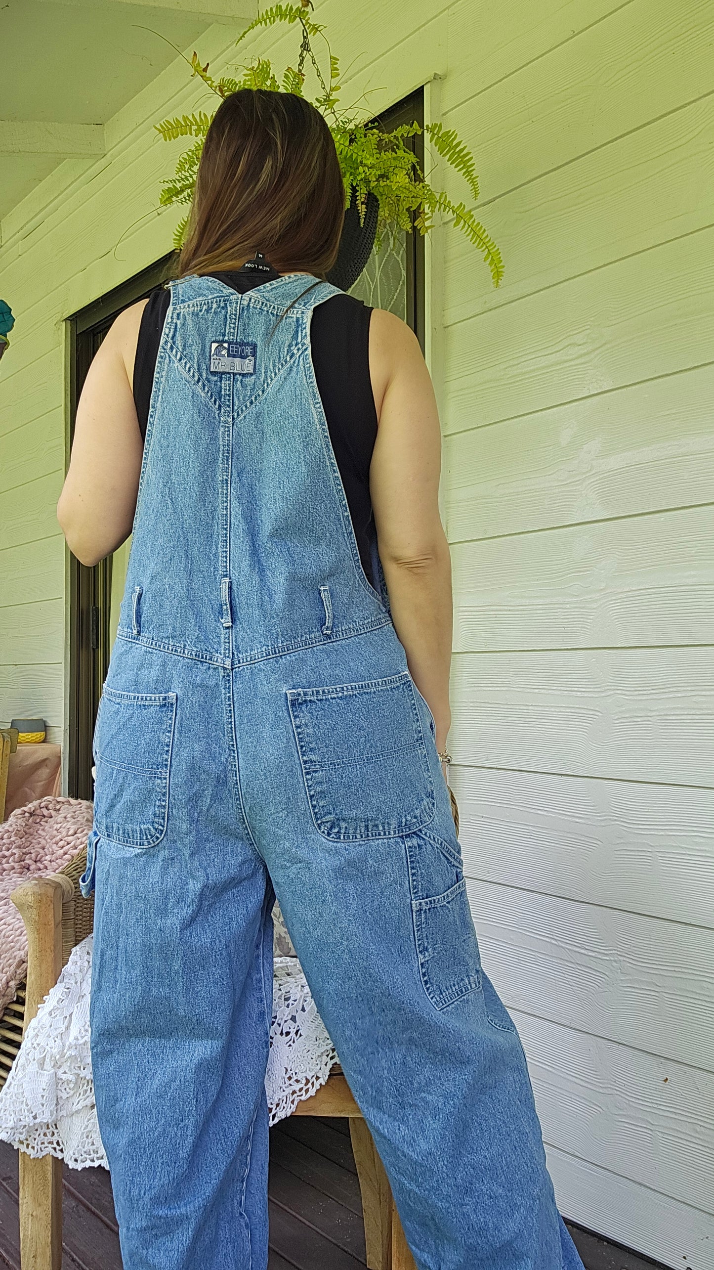 Vintage Pooh Dungarees - Disney Overalls - Size Extra Large