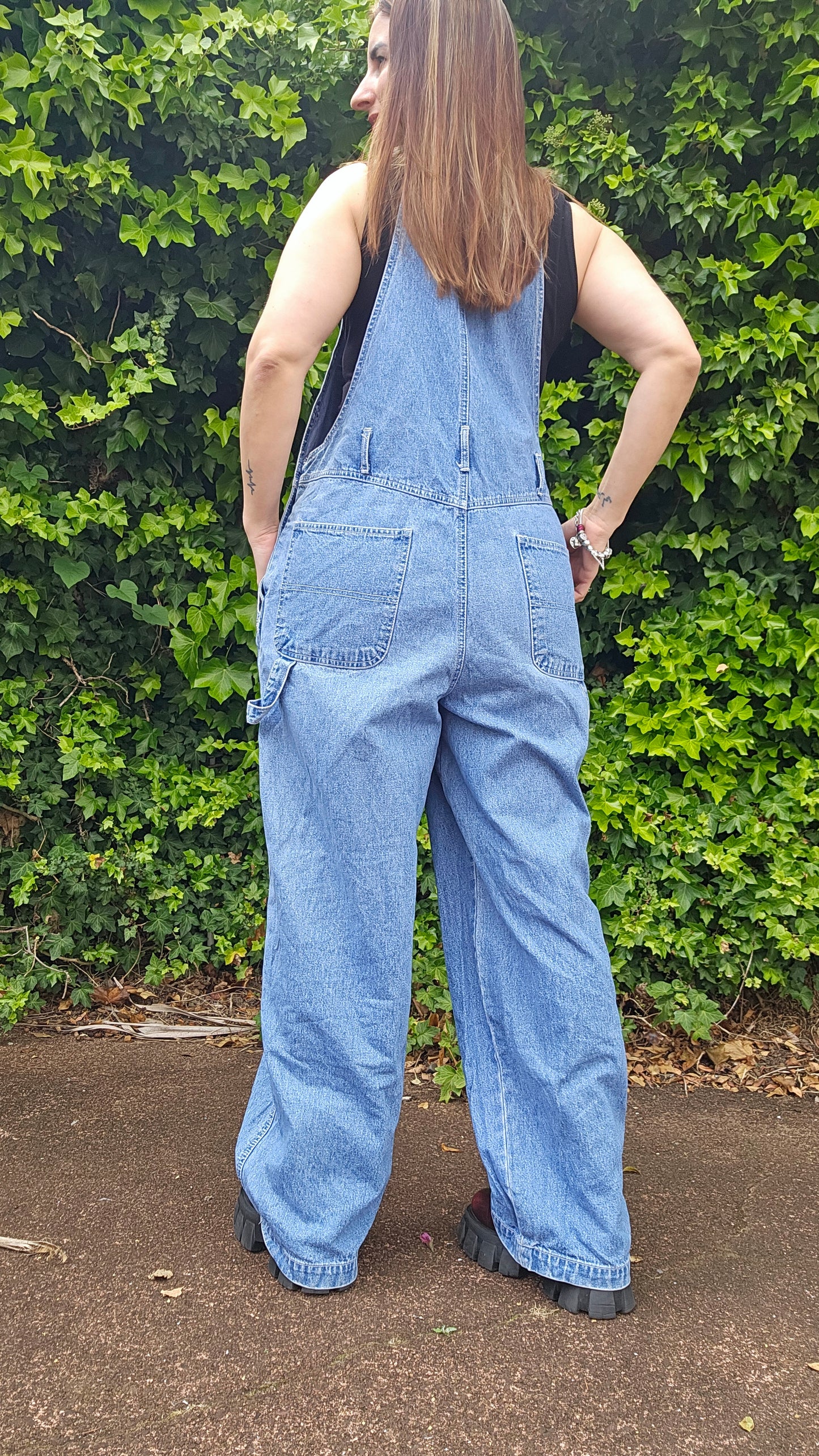 Vintage Pooh Dungarees - Disney Overalls - Size Extra Large