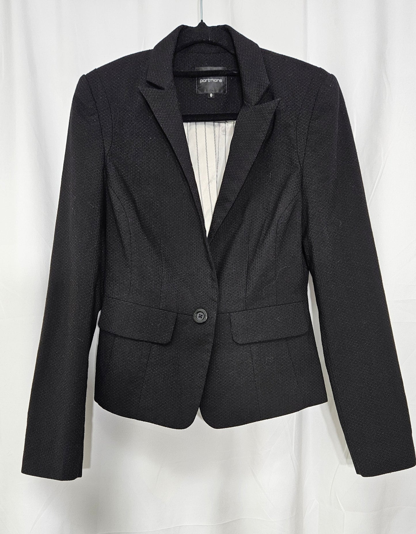 Black jacket Portmans Blazer size 8