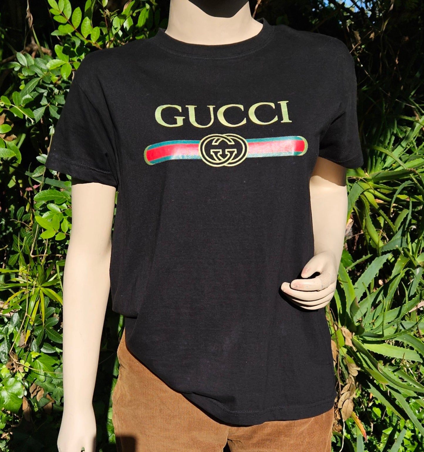 Gucci inspired black top Gucci T-shirt