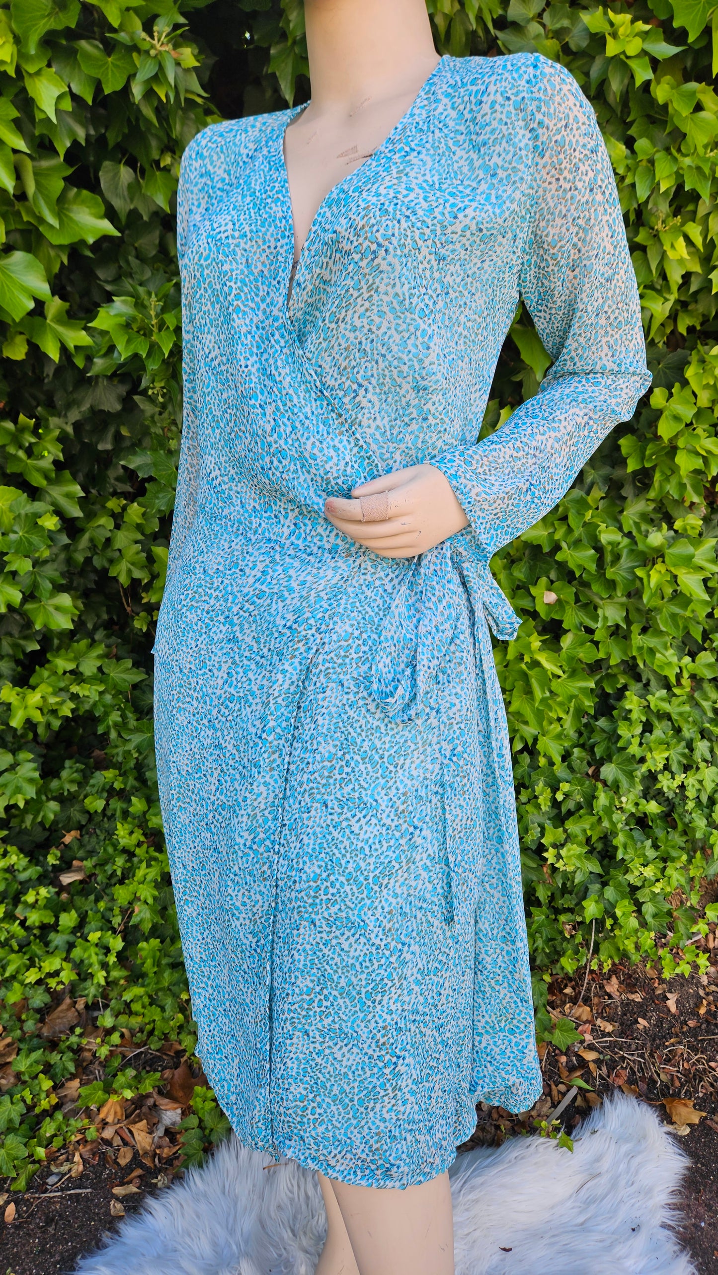 Grace Hill Midi Dress- Preloved wrap Dress Size 10