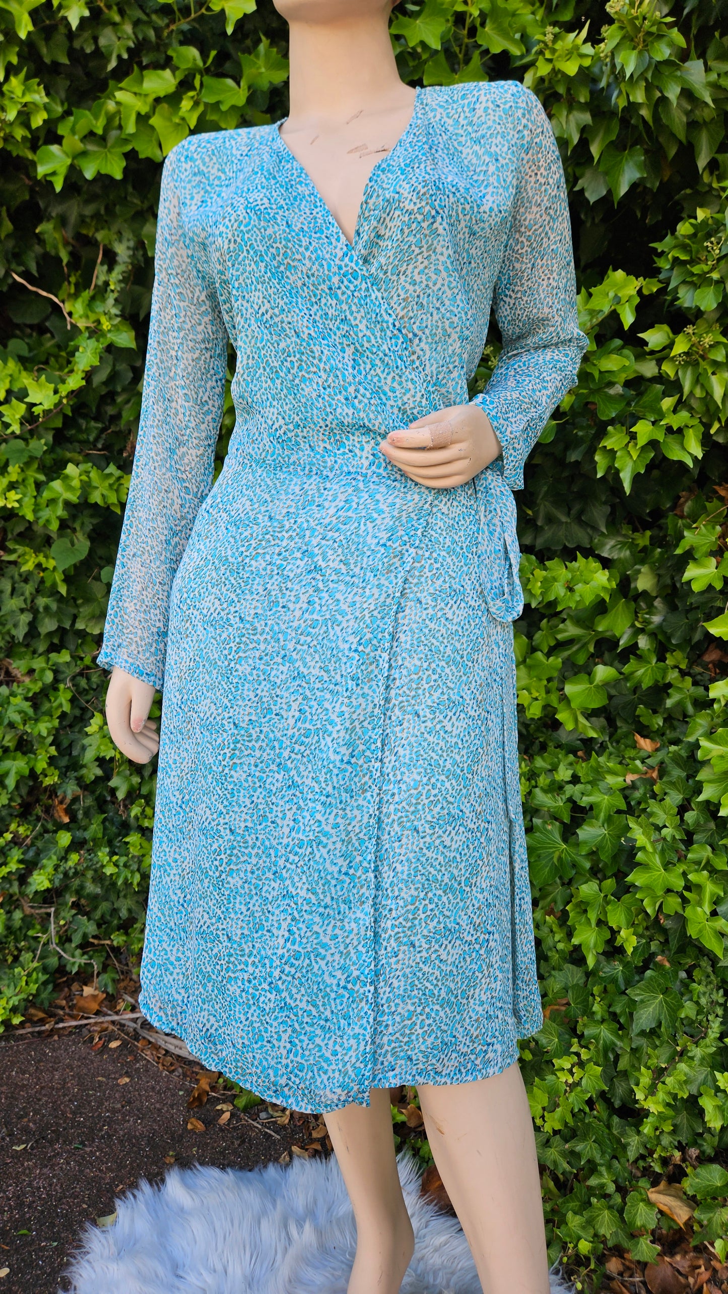 Grace Hill Midi Dress- Preloved wrap Dress Size 10