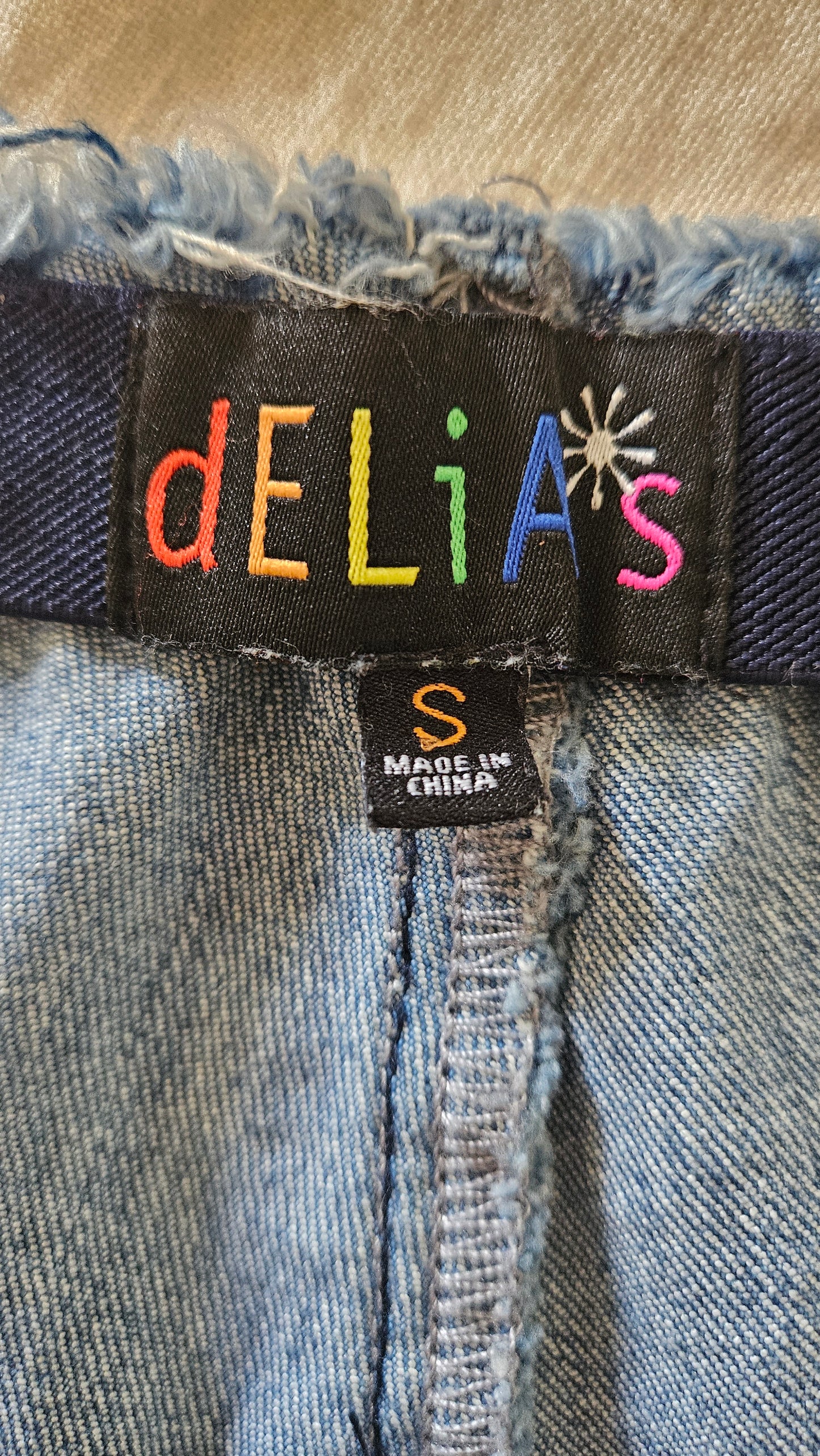 Rare find! Delia's Women's Blue Jeans Wome's Jeans Authentic Y2K Vintage True religion low rise Denim jeans