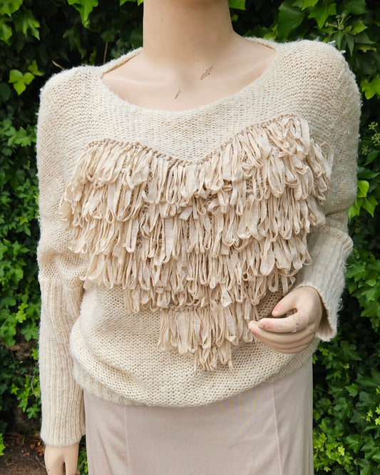 Beige sweater Knit top