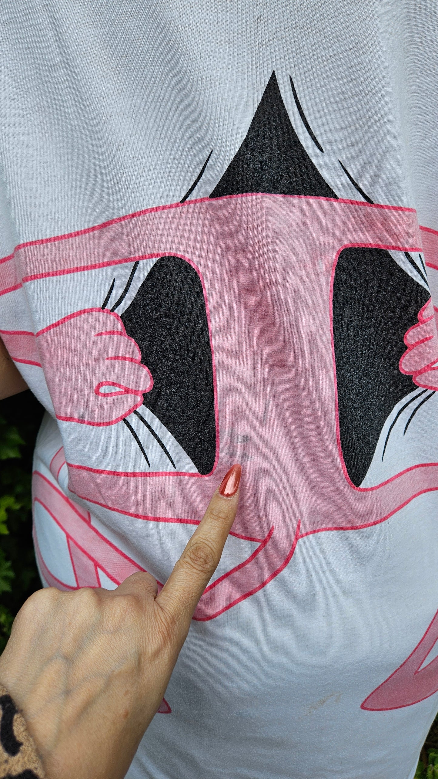Pink Panter Vintage top - Retro  tee -Shirt - Crewneck