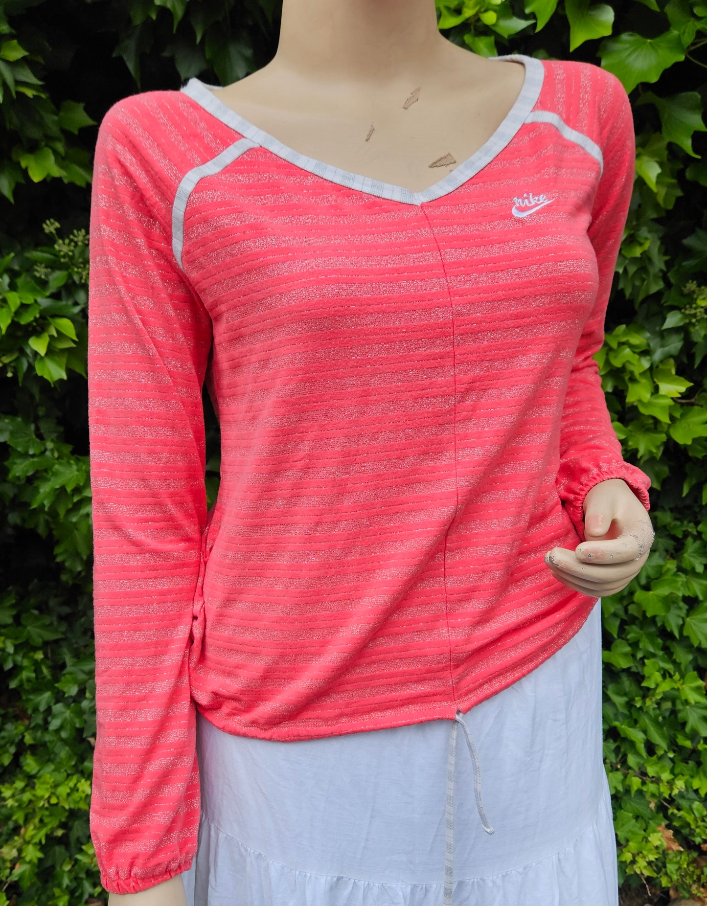 Activewear nike top - Long sleeve stripped top Nike Women Top