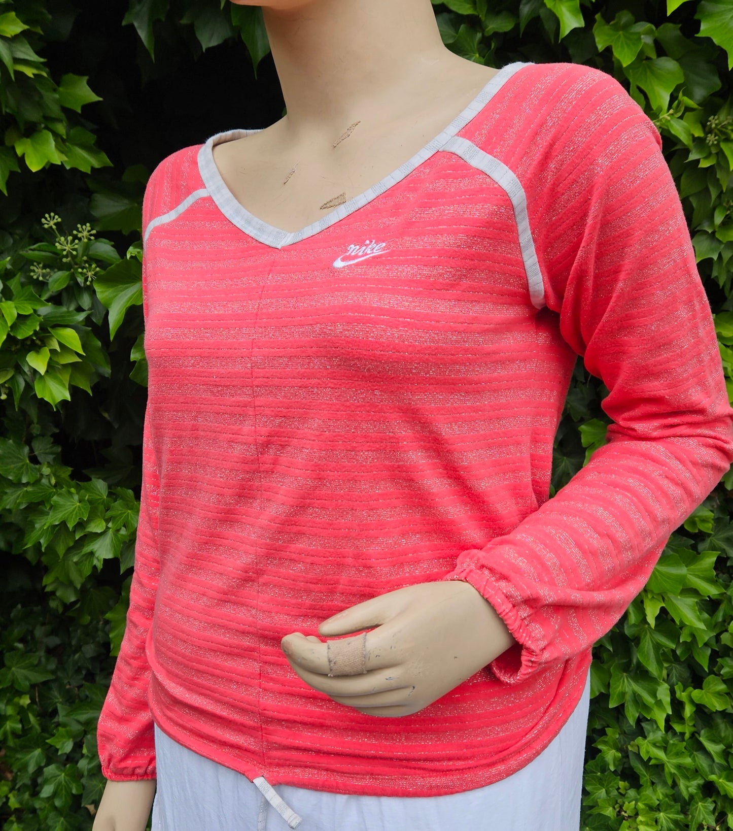 Activewear nike top - Long sleeve stripped top Nike Women Top