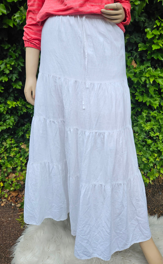 White maxi skirt cotton-on