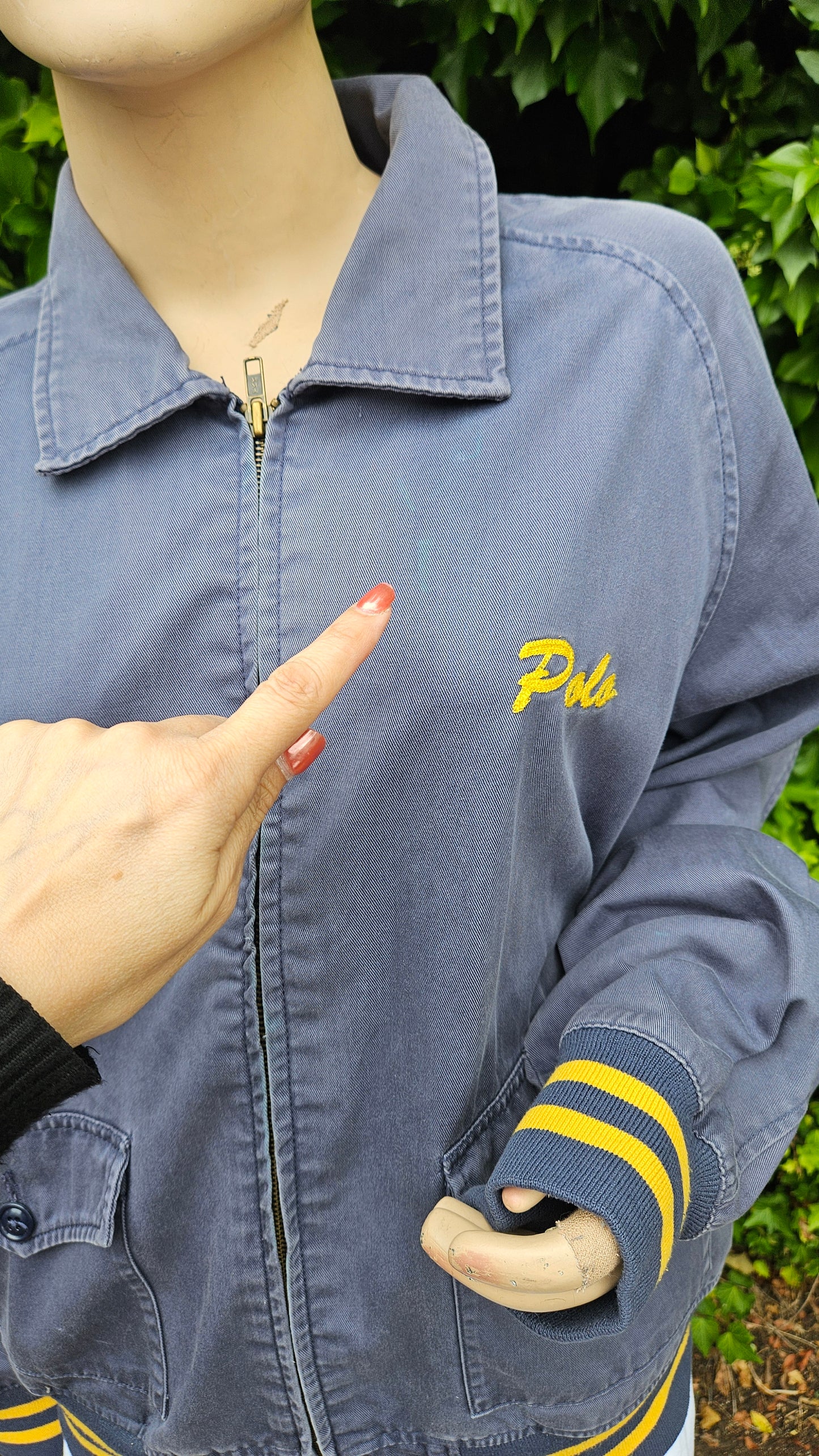 Vintage Polo by Ralph Lauren bomber Jacket Size L.