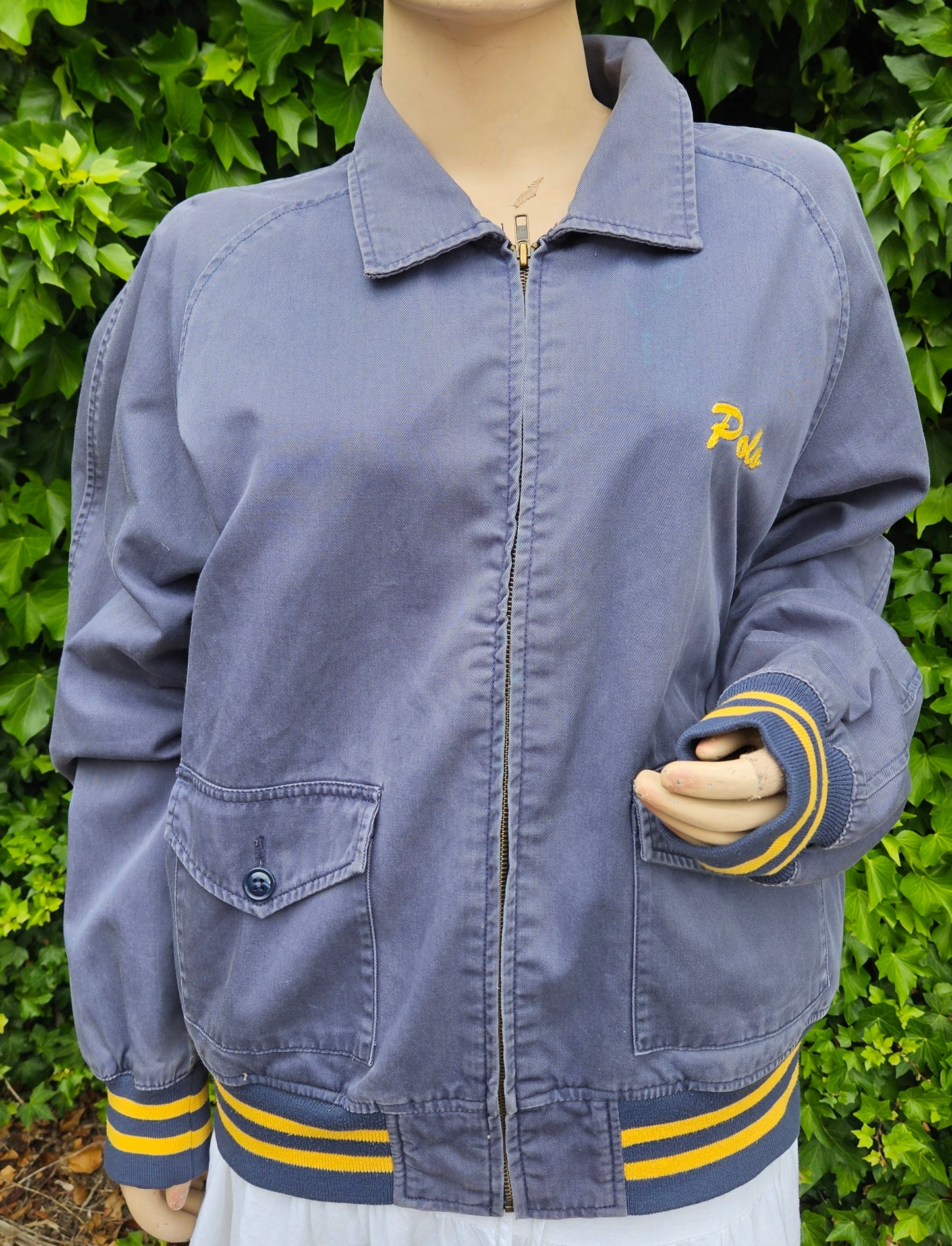 Vintage Polo by Ralph Lauren bomber Jacket Size L.