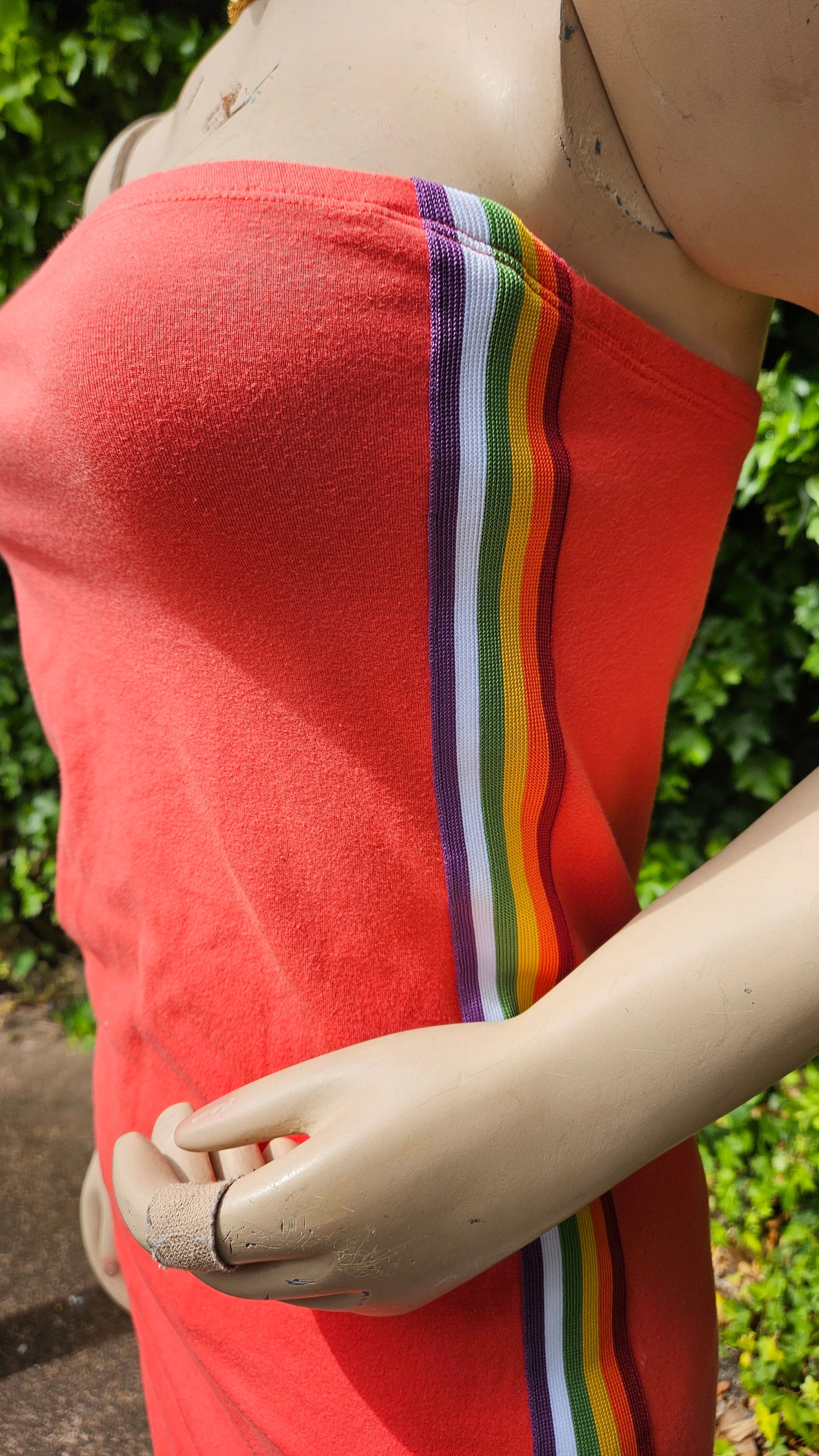 Rainbow Dress - Preloved dress - Thrift Store