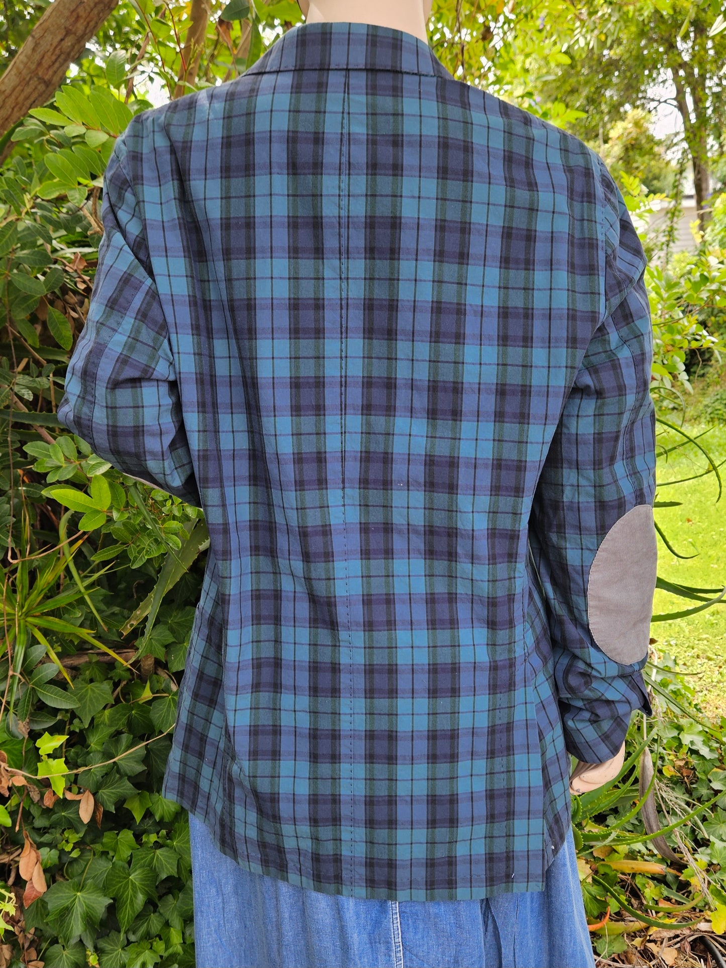 Oversized Plaid Jacket - Gant by Michael Bastian - Summer 2012 - Made in Portugal - Size 54