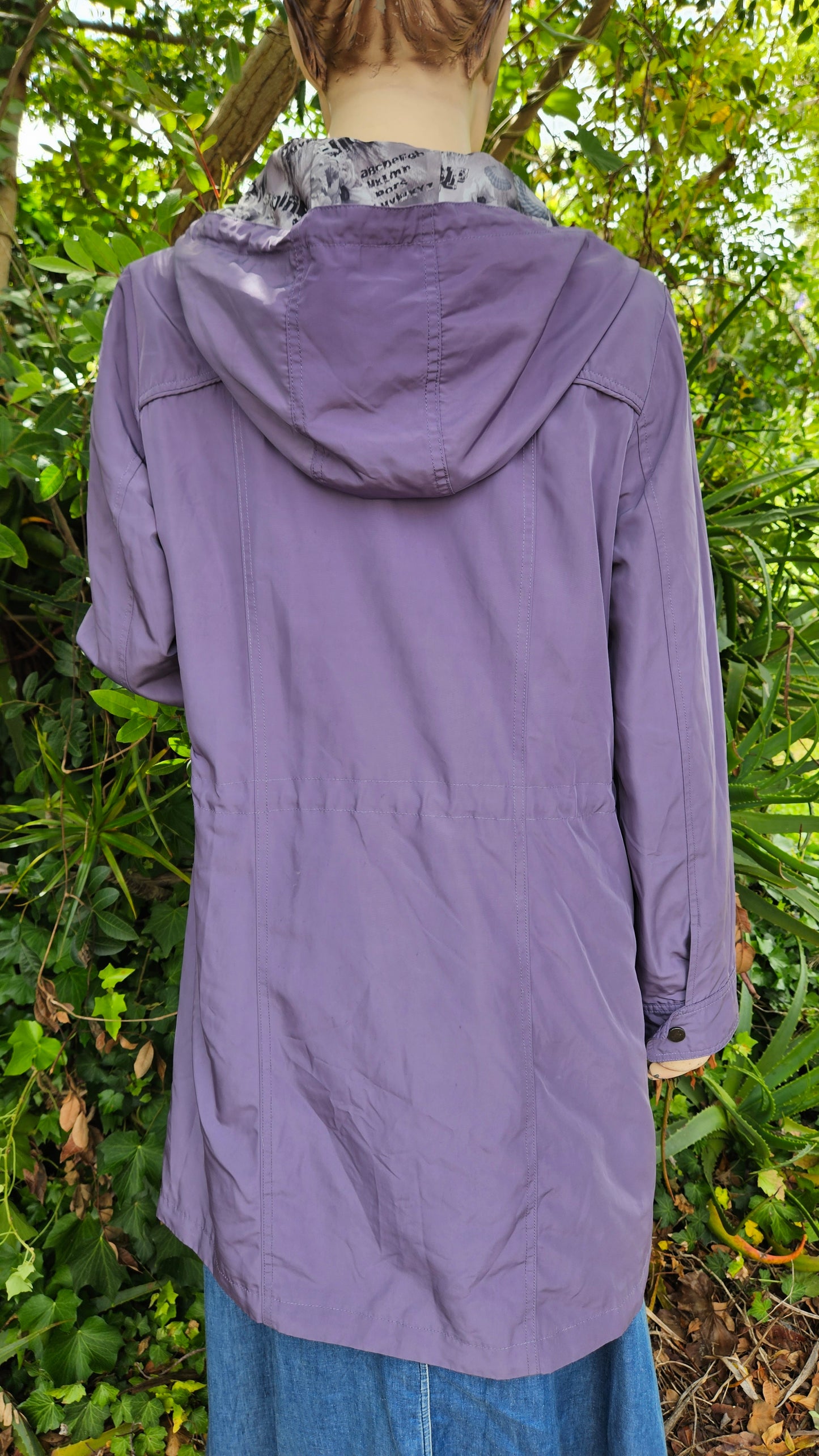 Purple Lightweight Jacket. Size 14