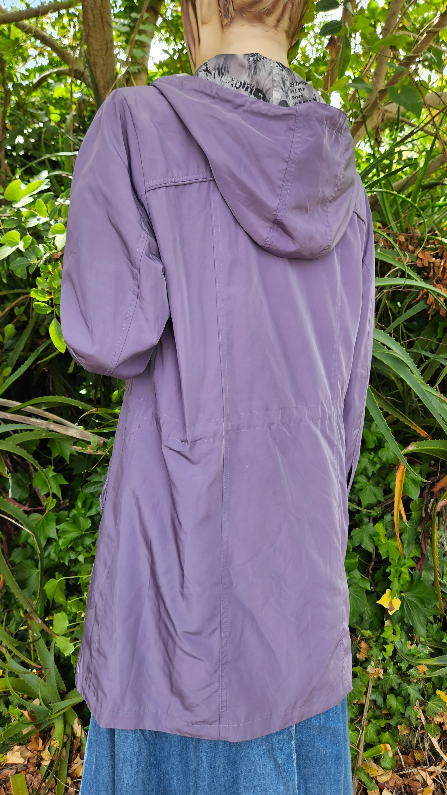 Purple Lightweight Jacket. Size 14