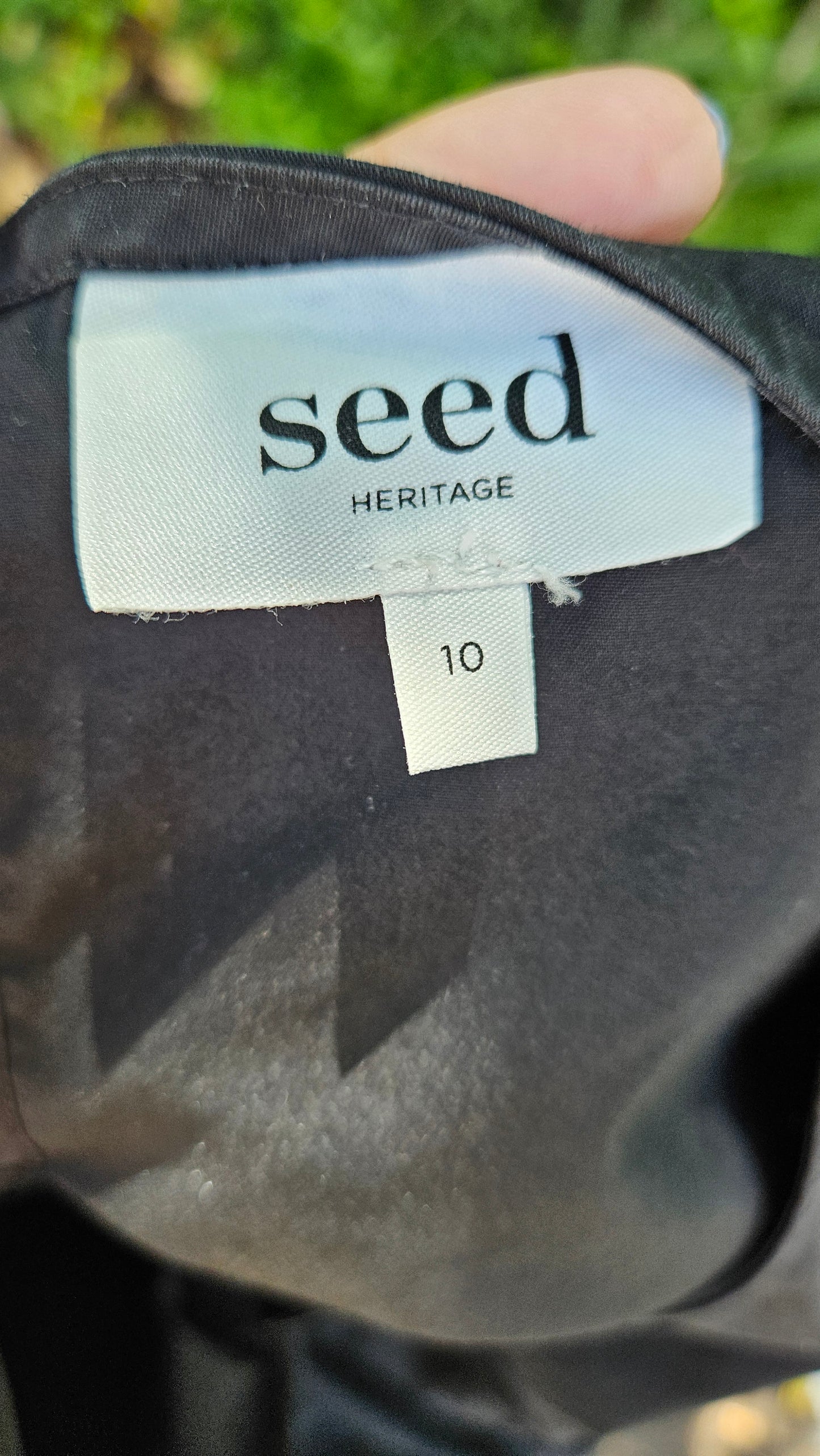 Seed Heritage Dress - Midi Dress - Black dress